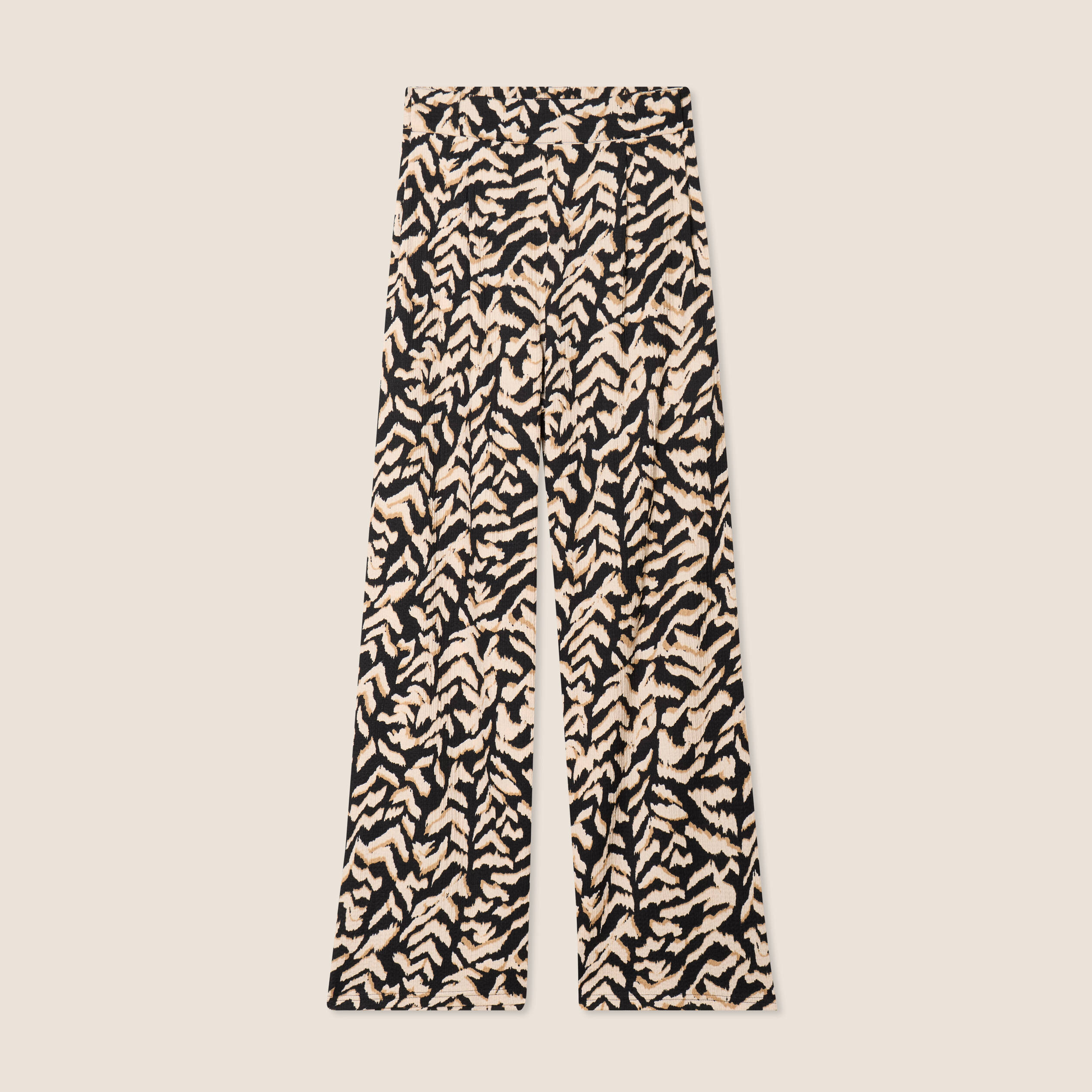 pantalon large taille haute noir femme Pantalon large taille haute noir femme