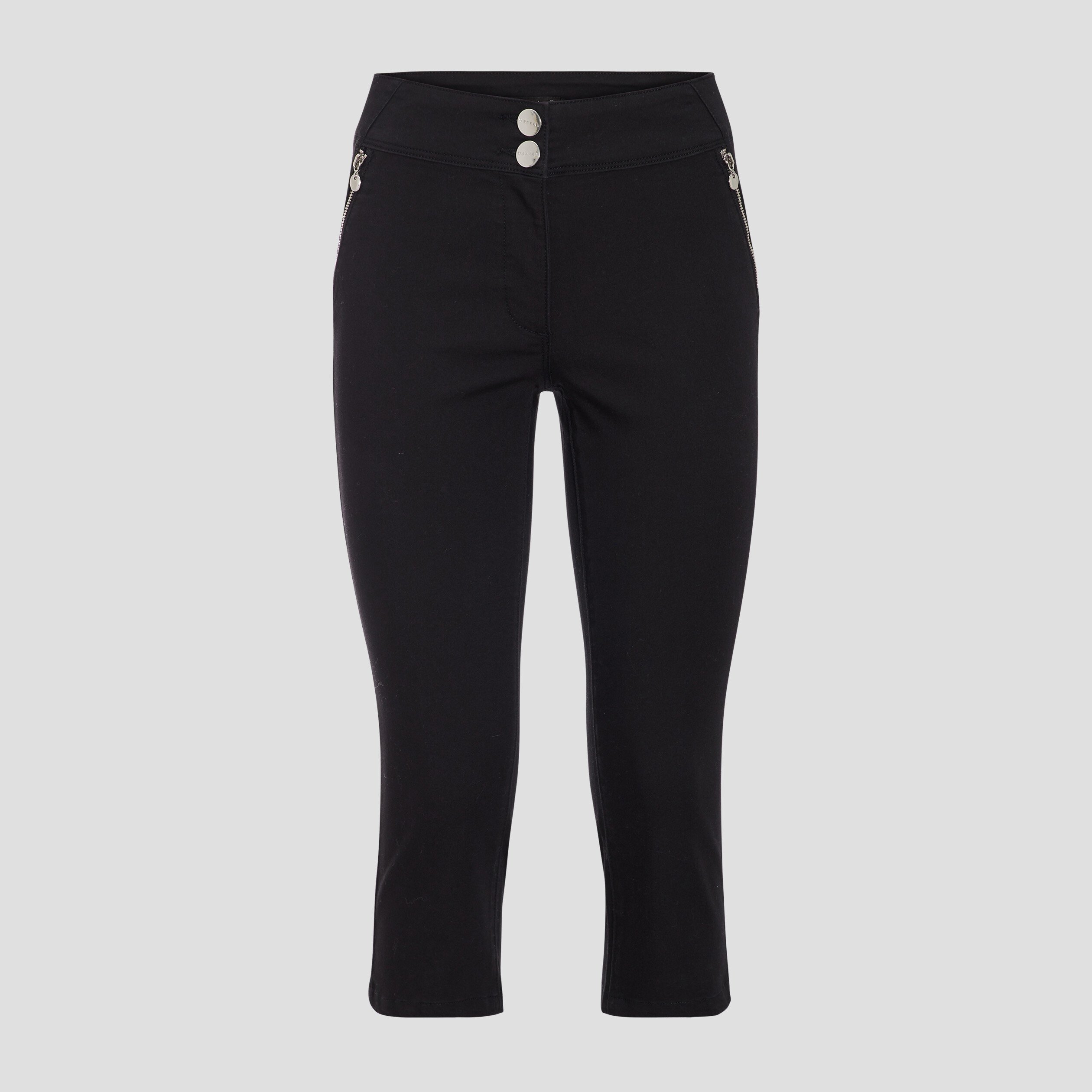 pantacourt ajuste noir femme Pantacourt ajusté noir femme