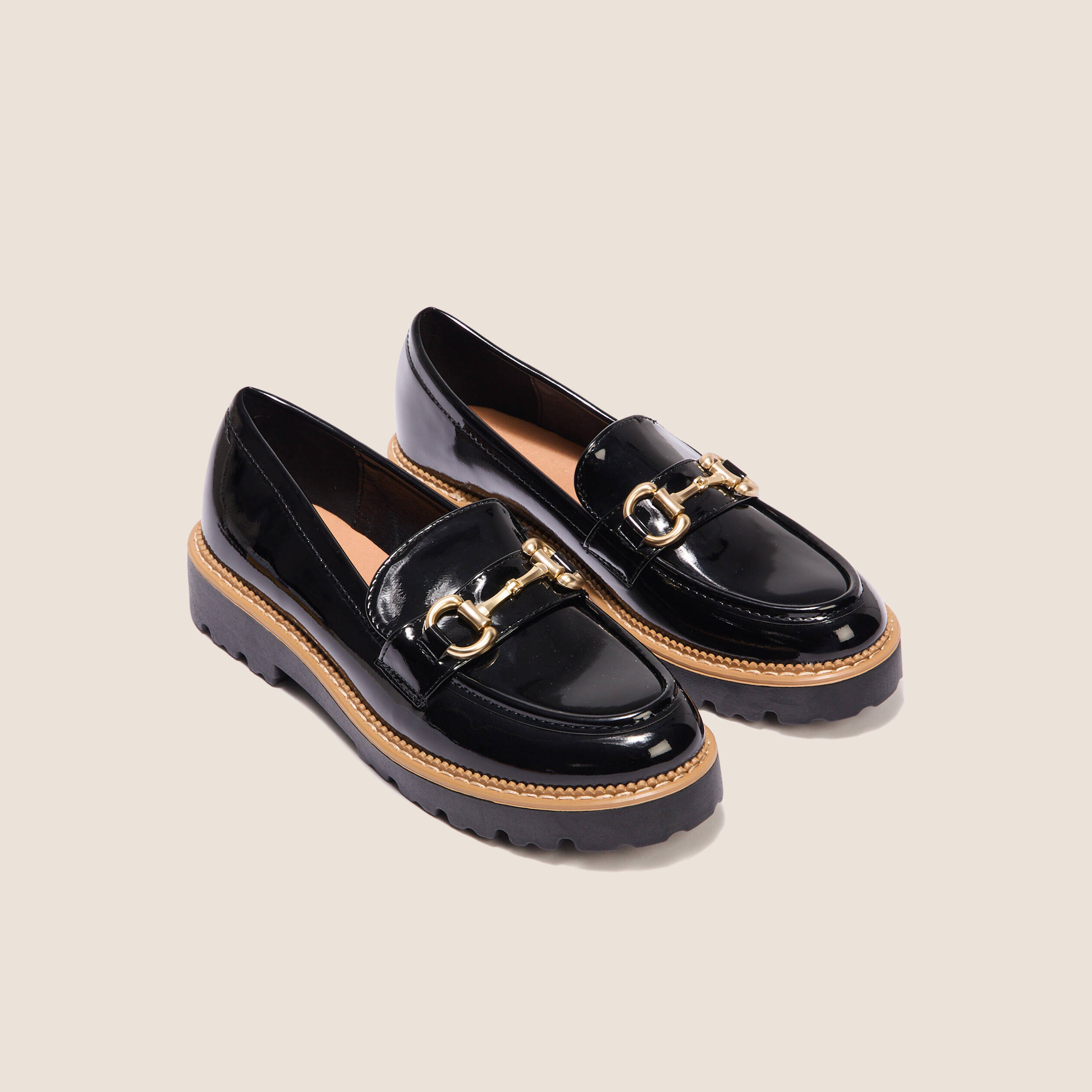 mocassins vernis noir femme Mocassins vernis noir femme