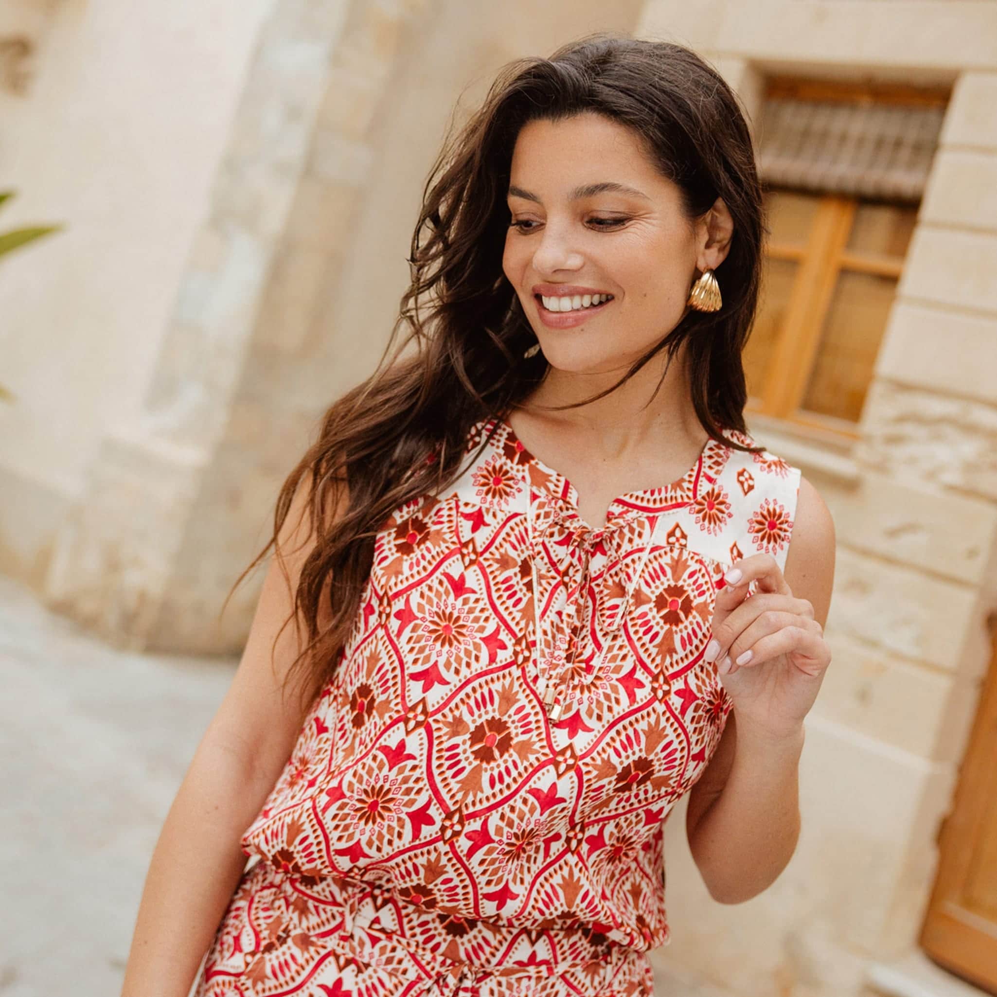 Blouse Fluide Blouse Top Femme Blouse Fluide En Voile Crêpe Bleu