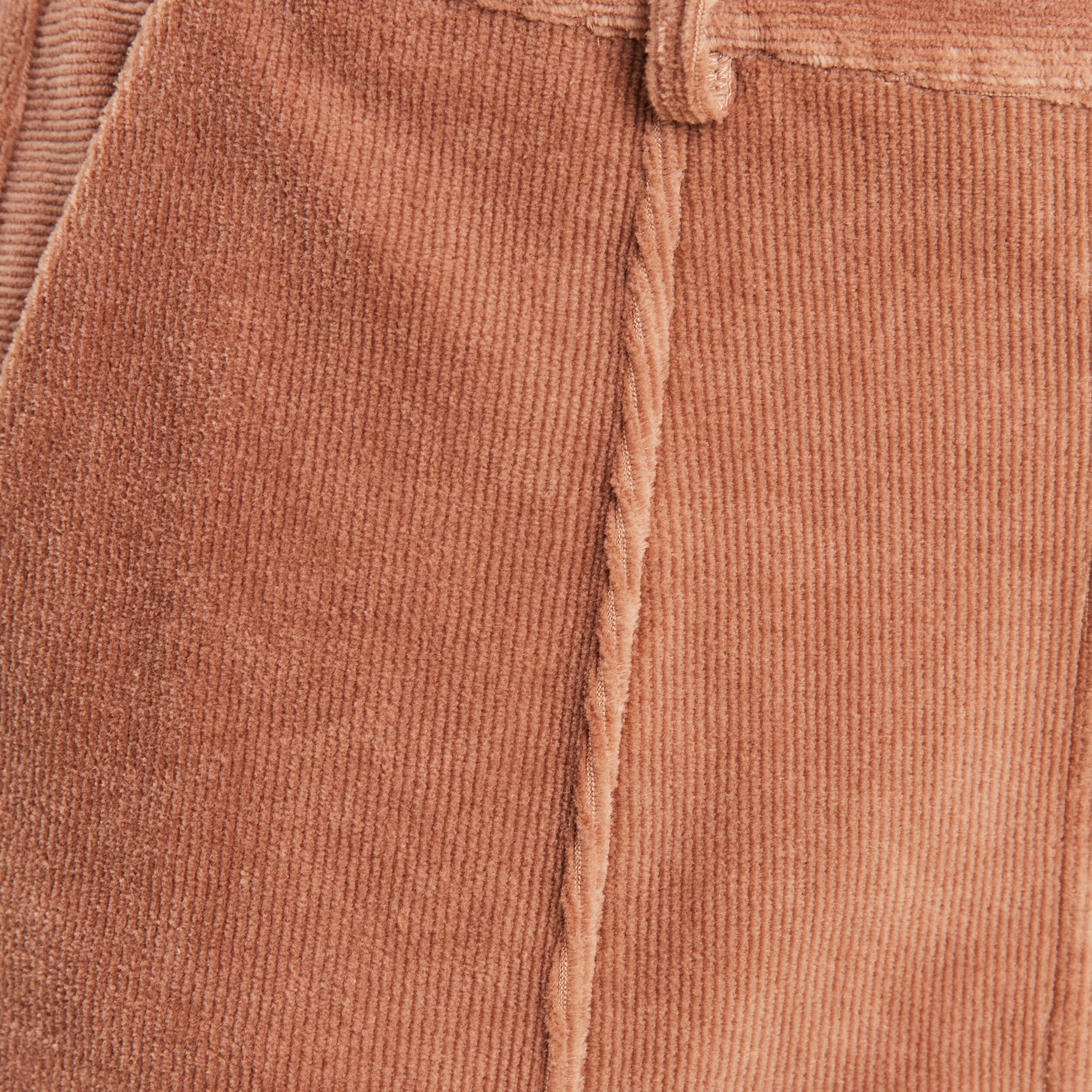 jupe longue droite velours marron femme Jupe longue droite velours marron femme