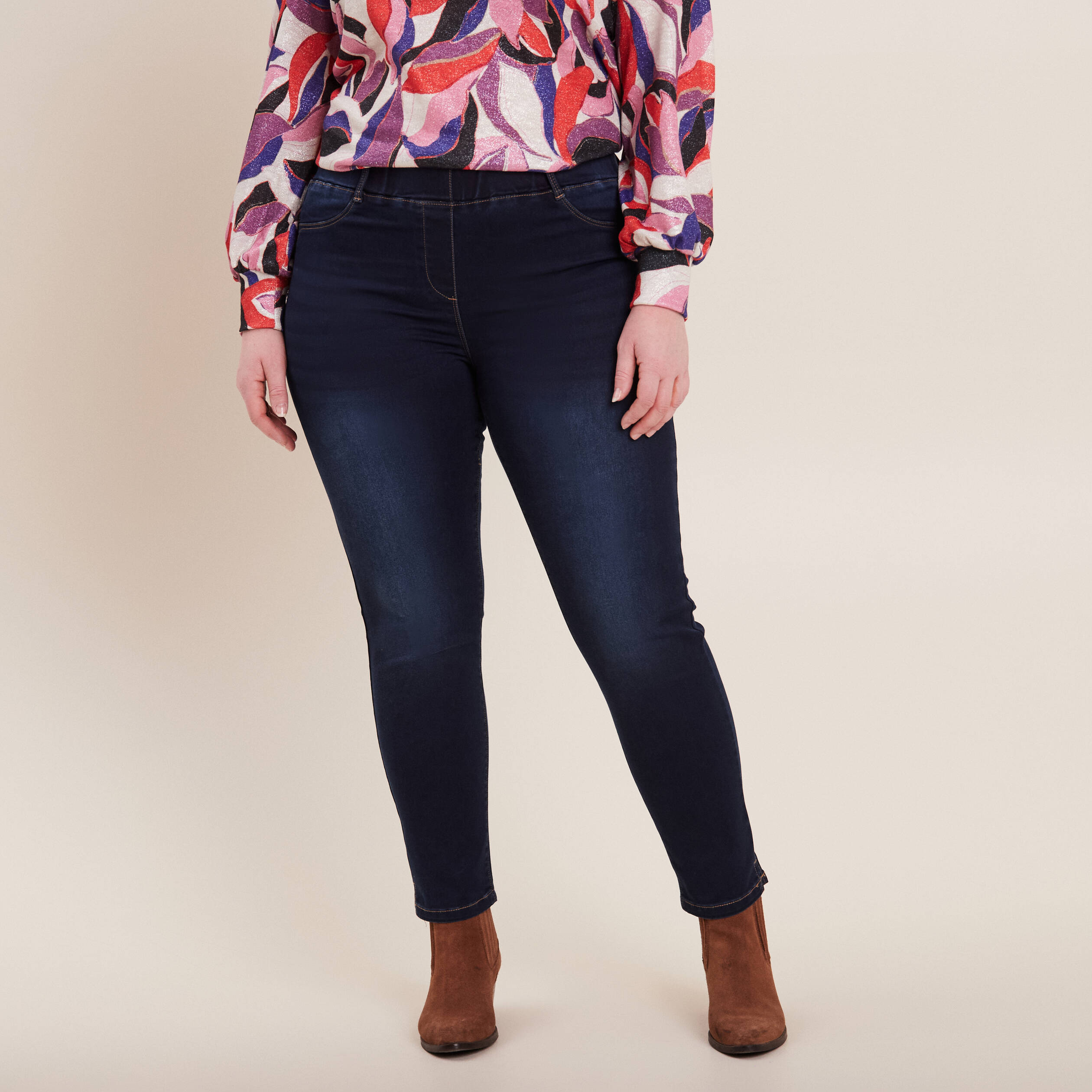 tregging taille standard denim brut femme Tregging taille standard denim brut femme