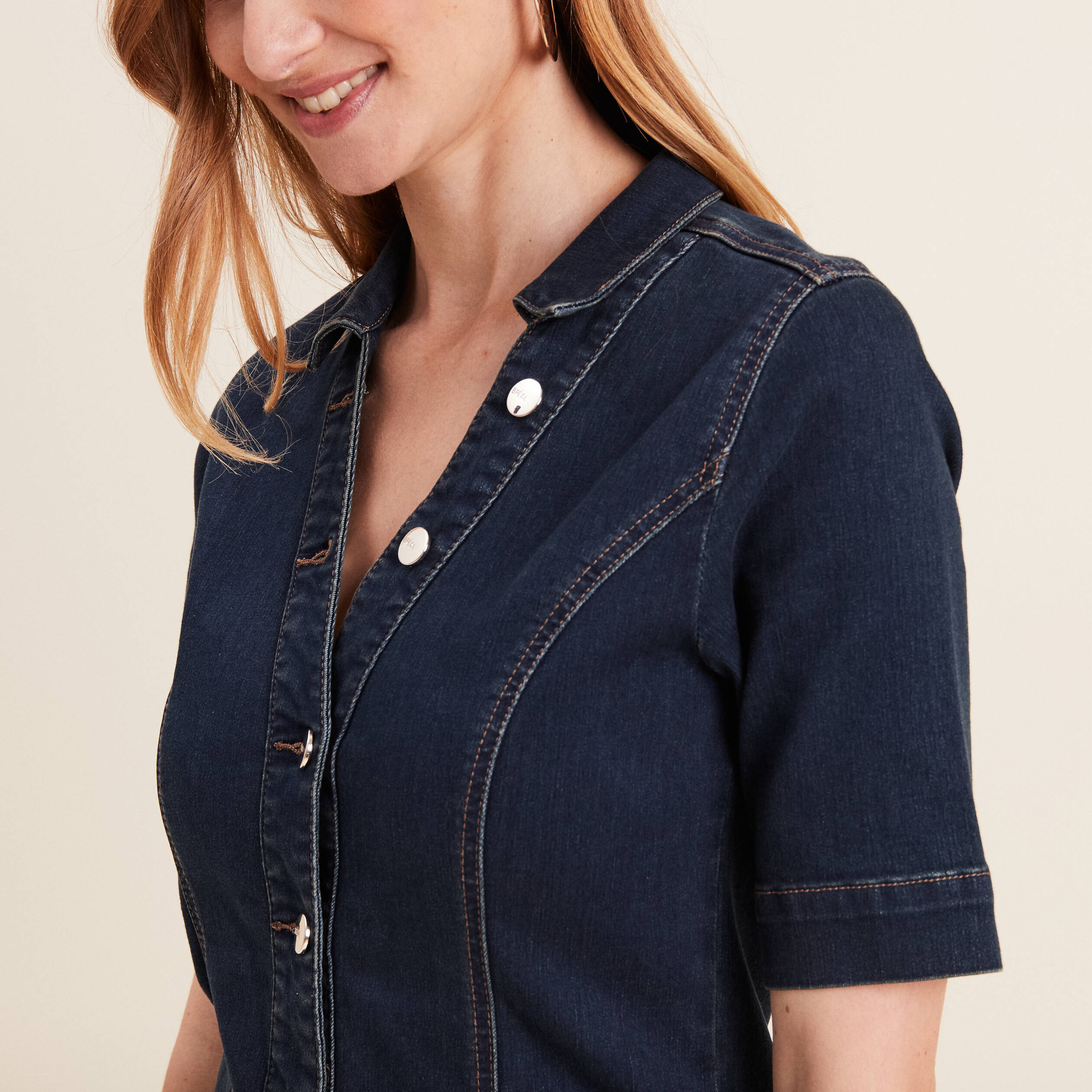 Robe en jean breal cheap