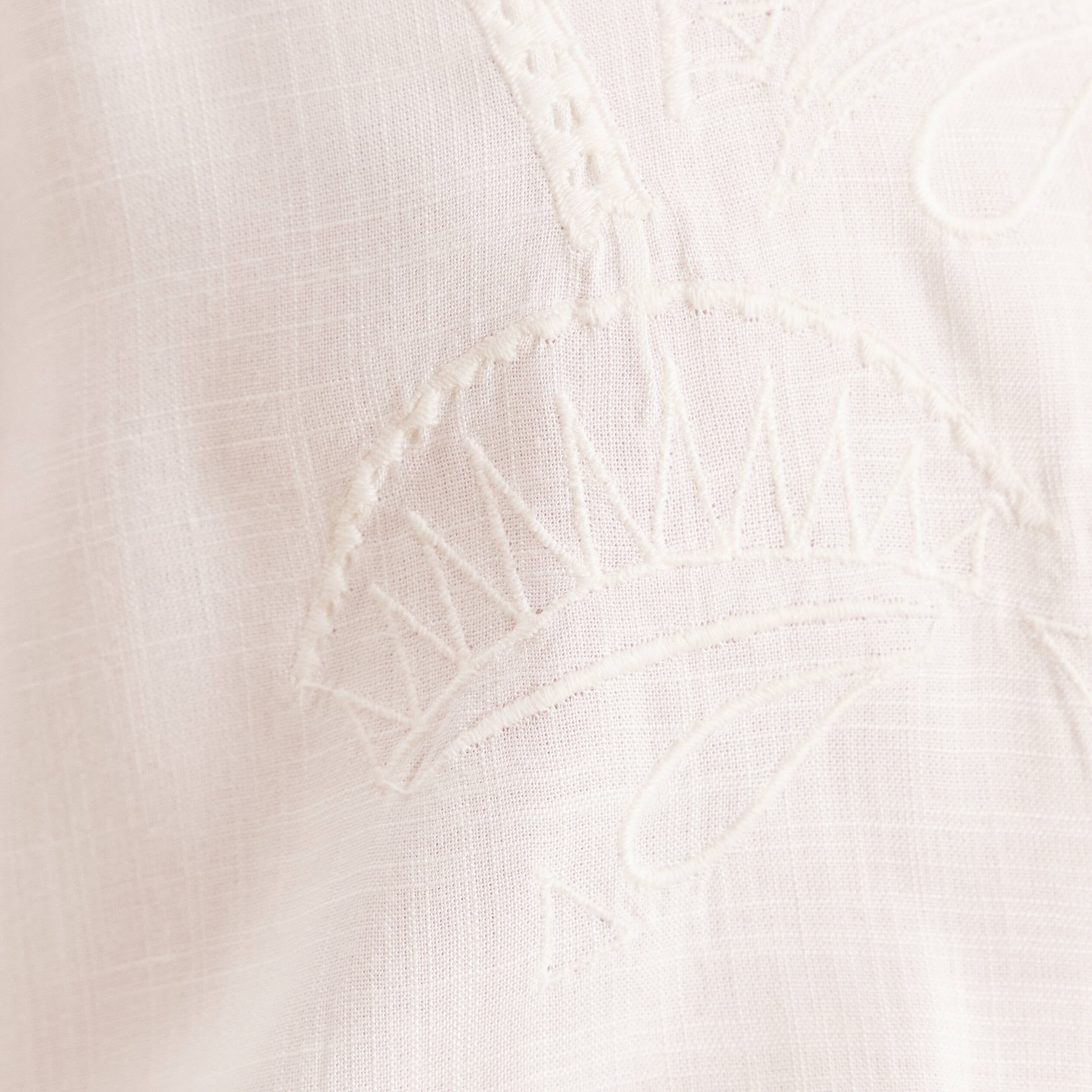 Chemise ample manches 3/4 col chemise ecru femme