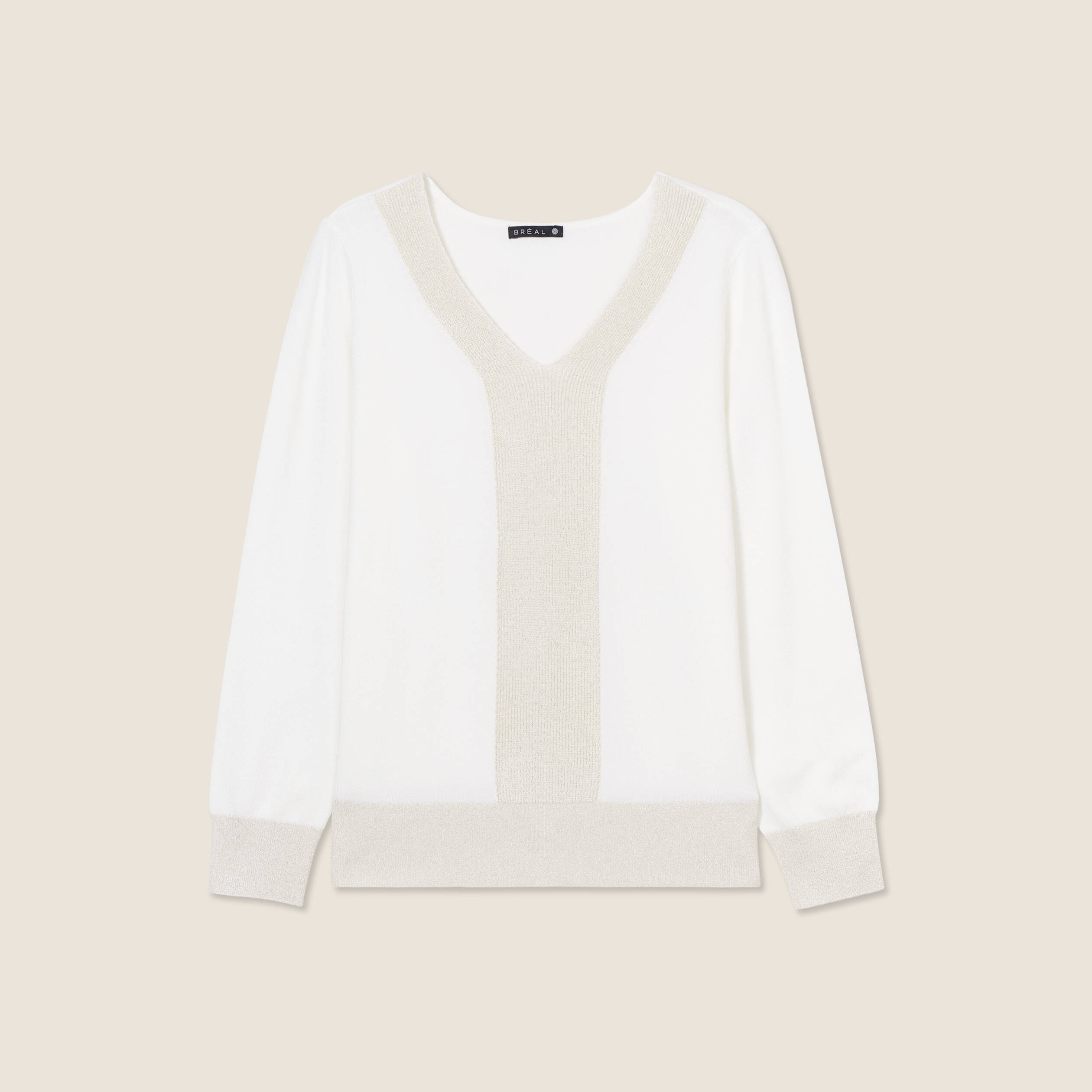 pull manches longues ecru femme Pull manches longues ecru femme
