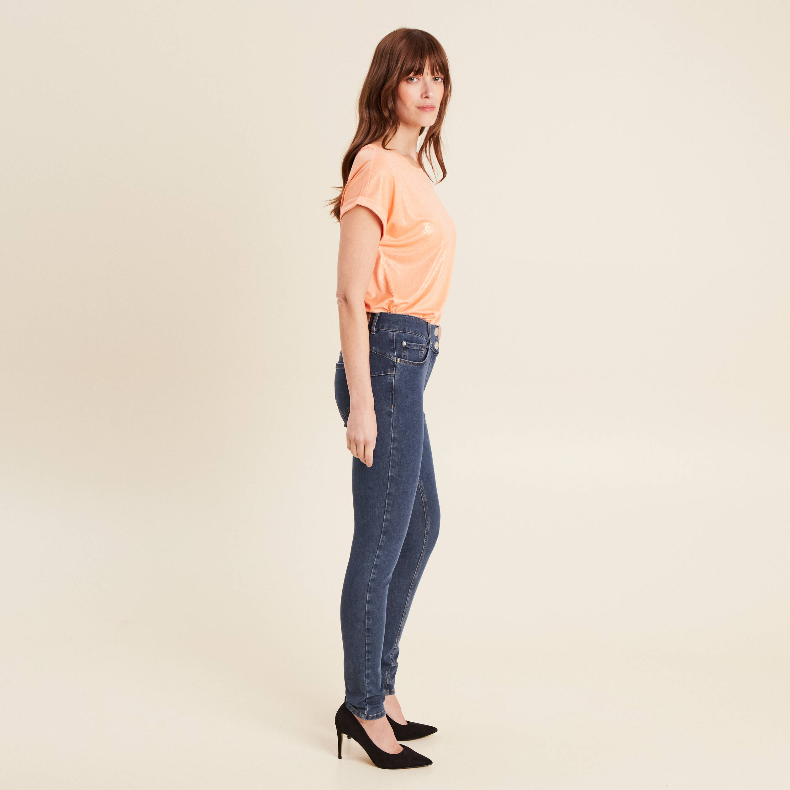 jean magique le sculptant slim stretch denim brut femme Jean magique le sculptant slim stretch denim brut femme
