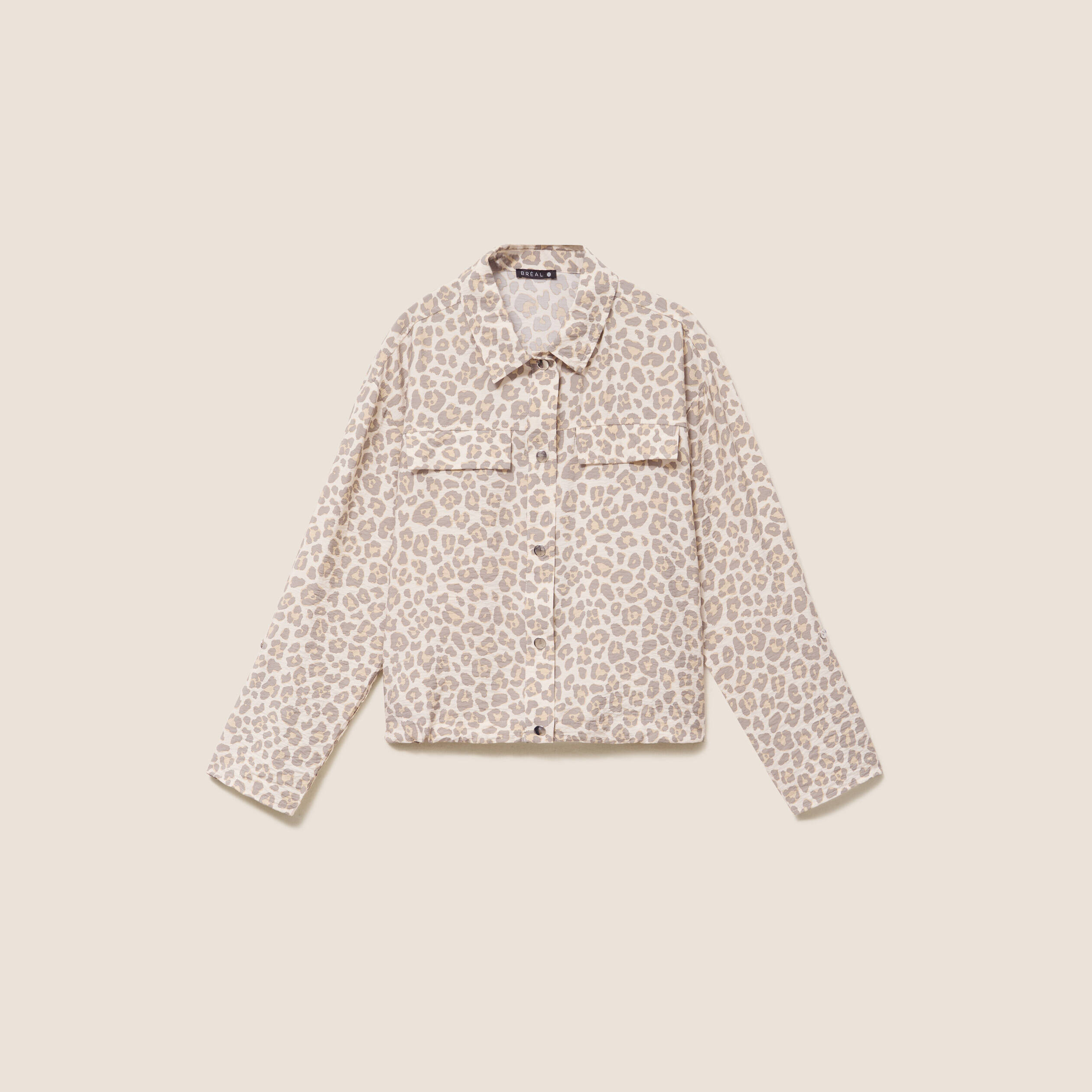 Chemise esprit veste blanc femme