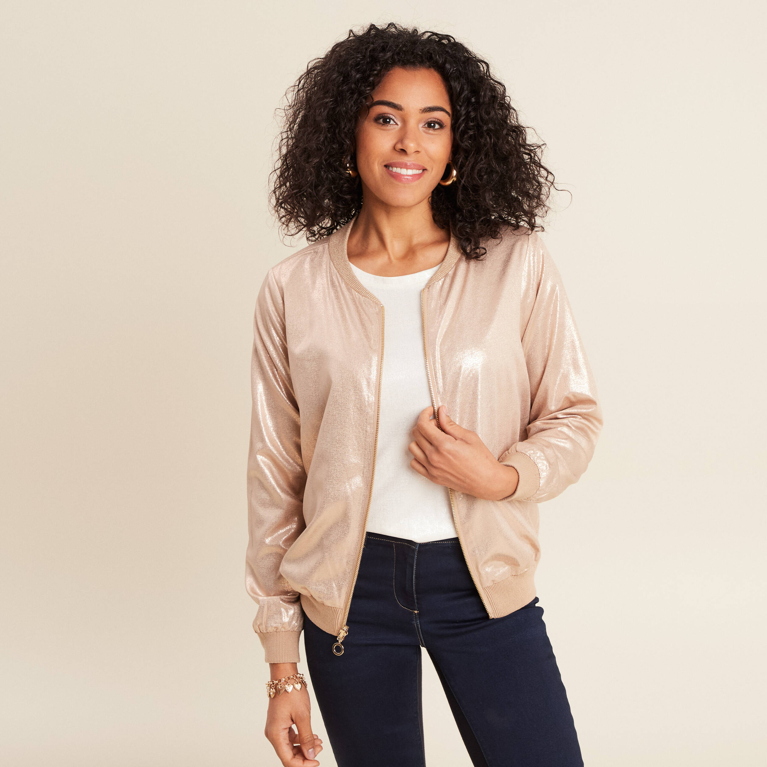 gilet reversible ajoure sable femme Gilet réversible ajouré sable femme