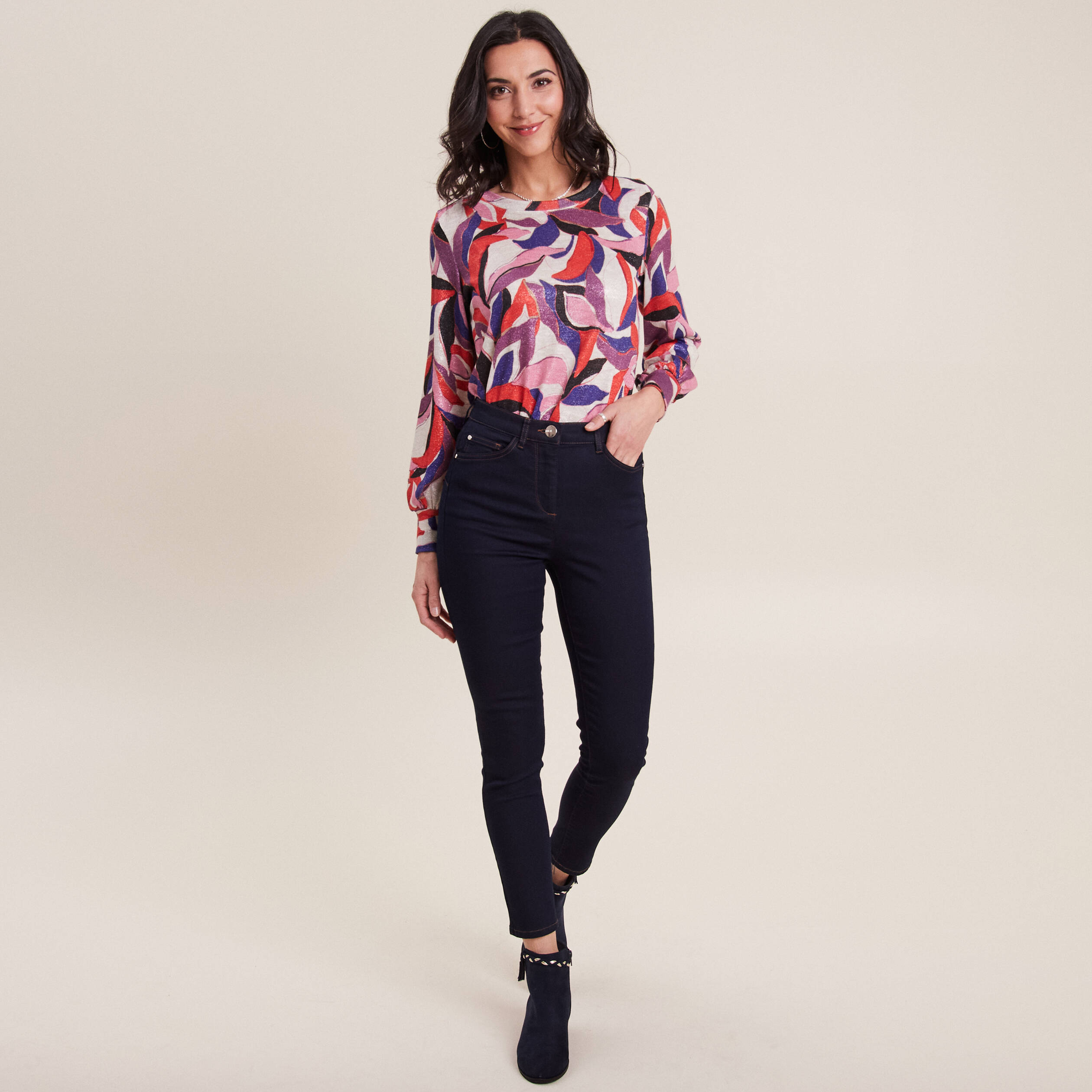 JONAK Paris Escarpins cuir et daim Noir et rouge T 40 JONAK Paris Escarpins cuir et daim Noir et rouge T 40