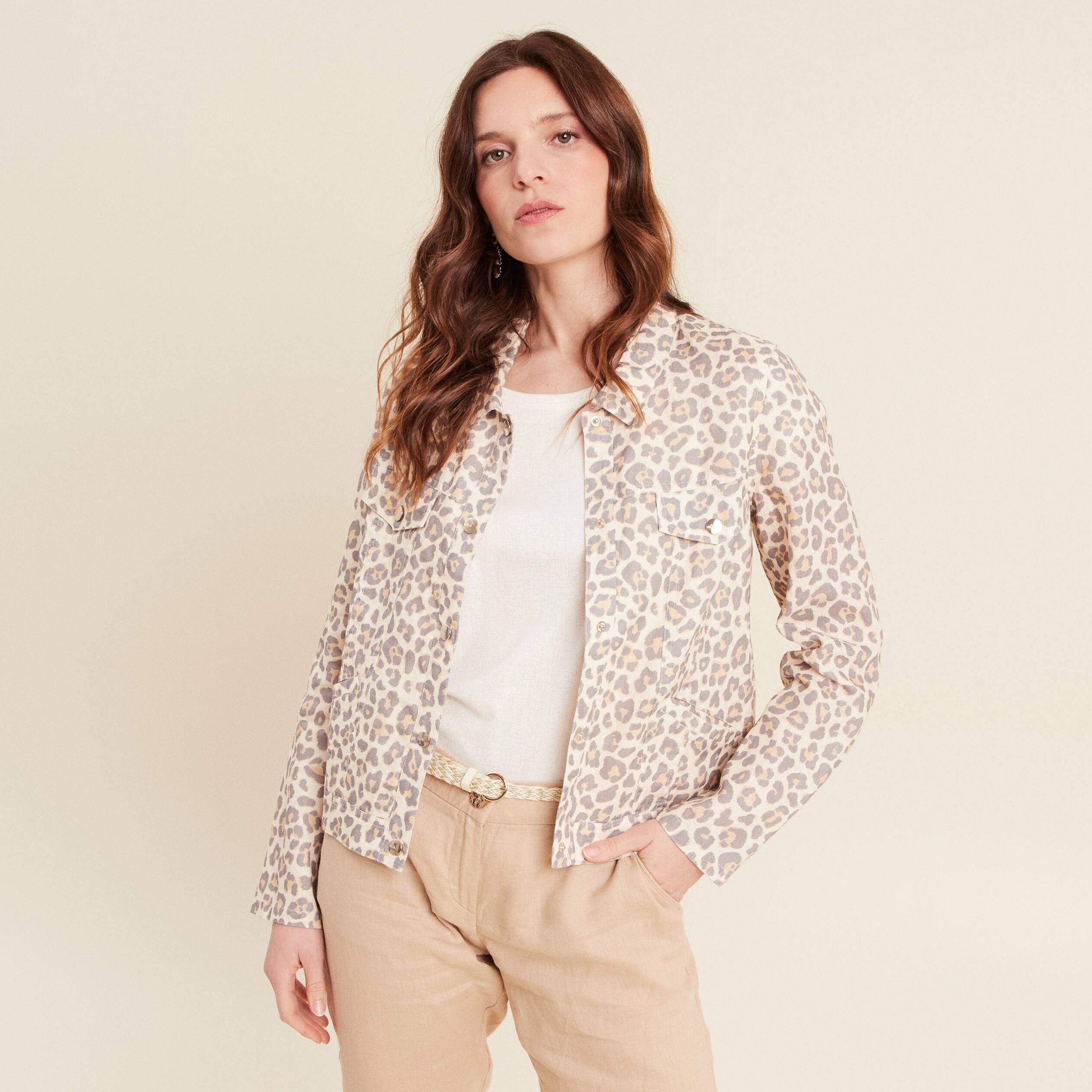 veste boutonnee blanc femme Veste boutonnée blanc femme