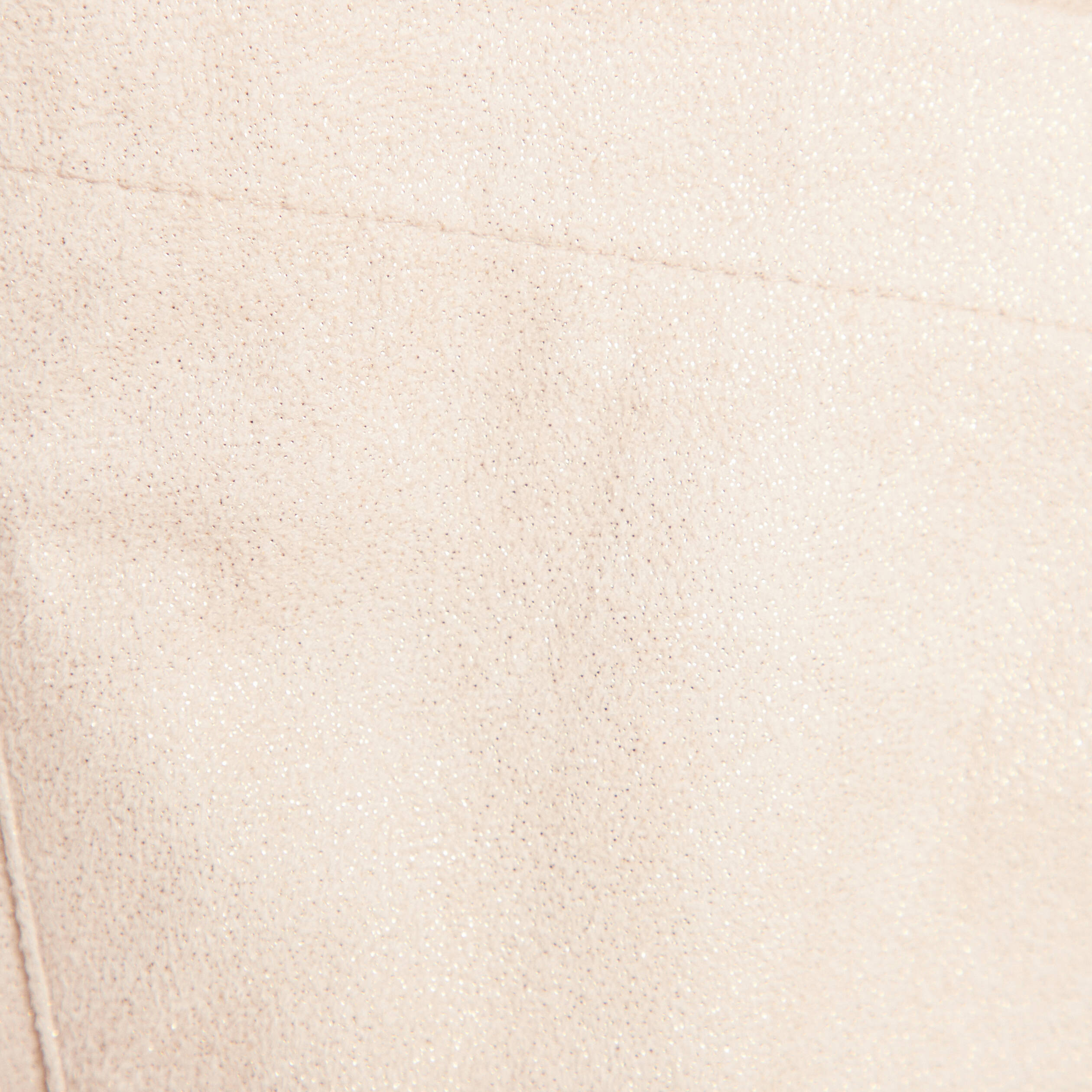 Gilet r&eacute;versible laine mouton beige femme