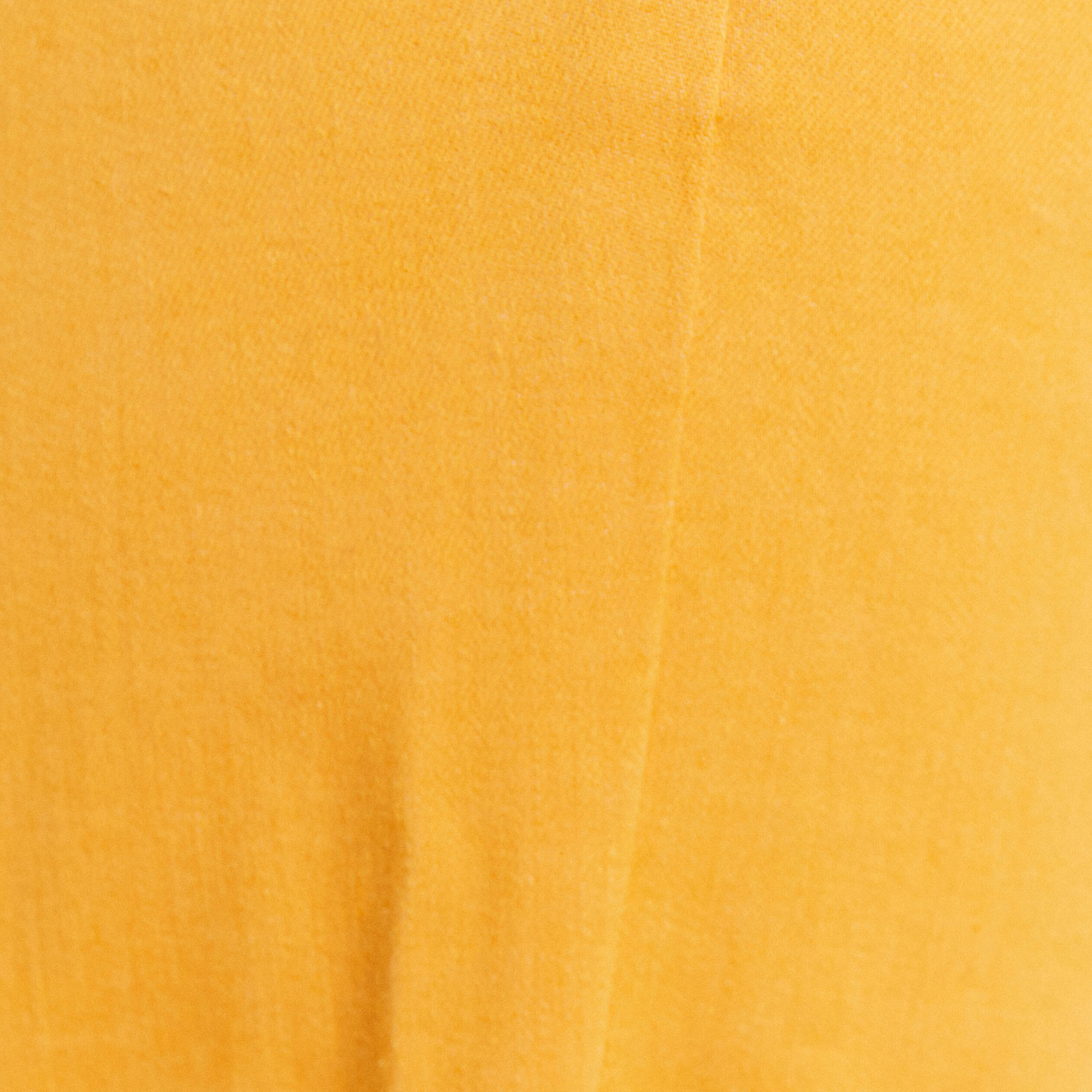 pantacourt large taille haute jaune moutarde femme Pantacourt large taille haute jaune moutarde femme