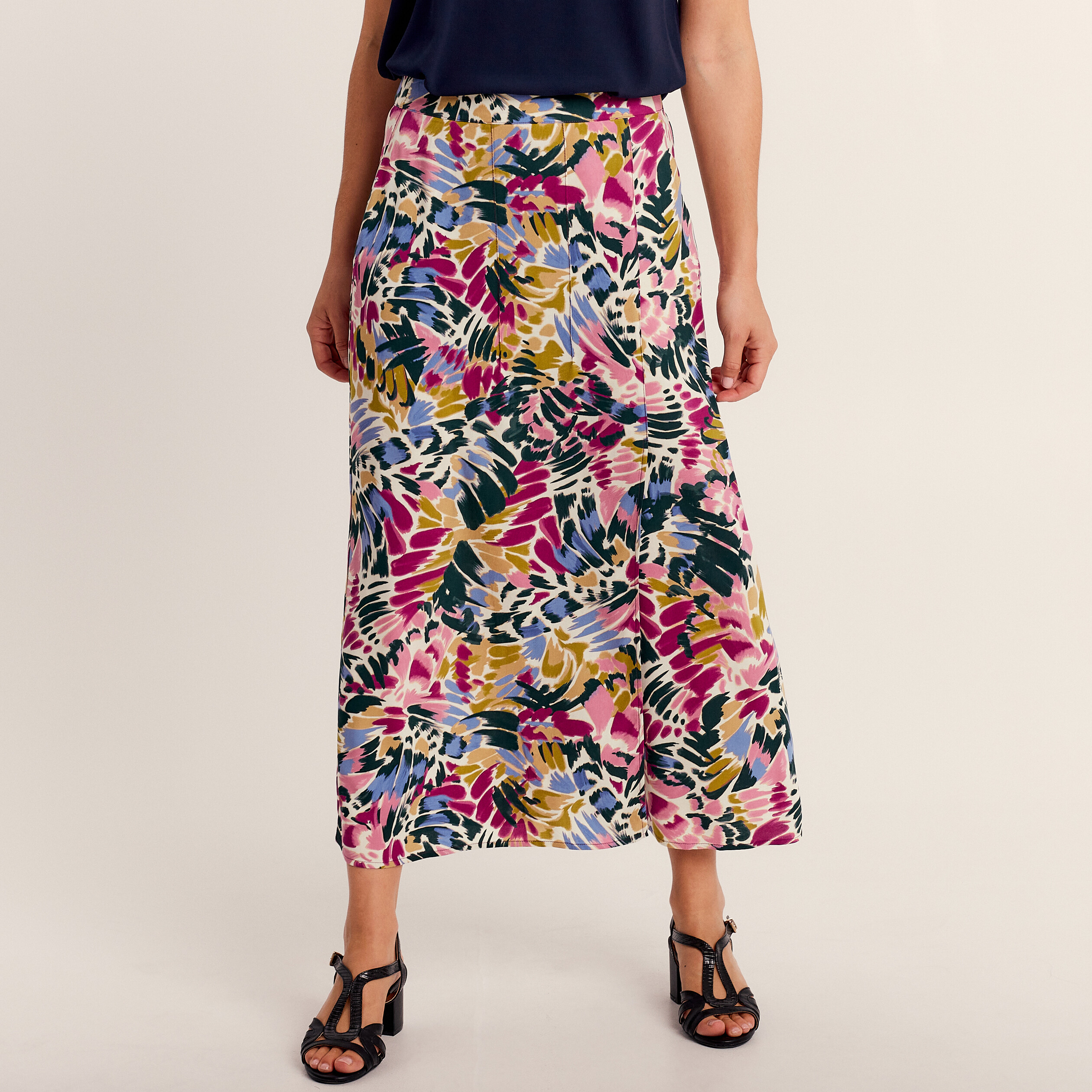 Jupe online multicolore femme