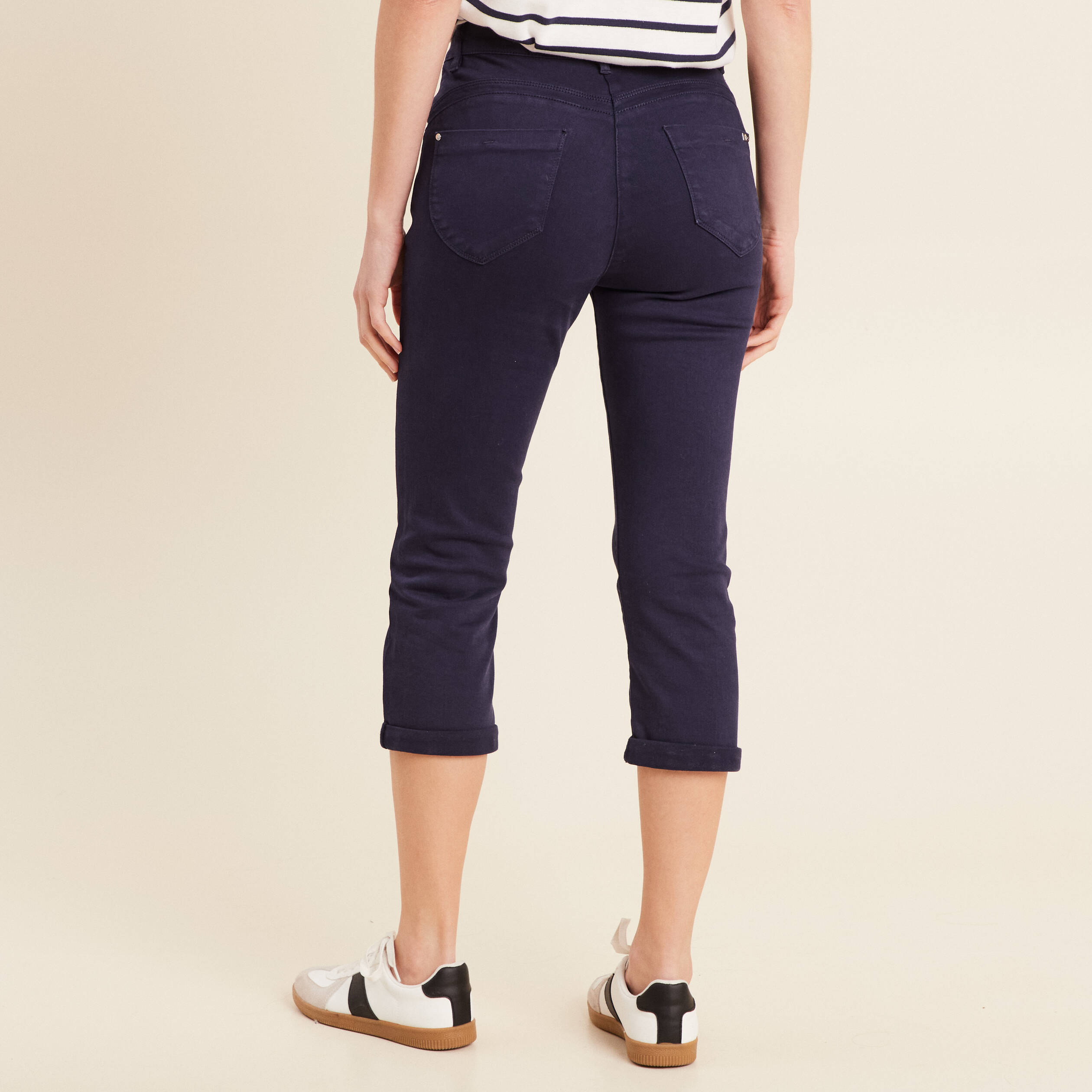 pantalon magique lunique bleu marine femme Pantalon magique l'unique bleu marine femme
