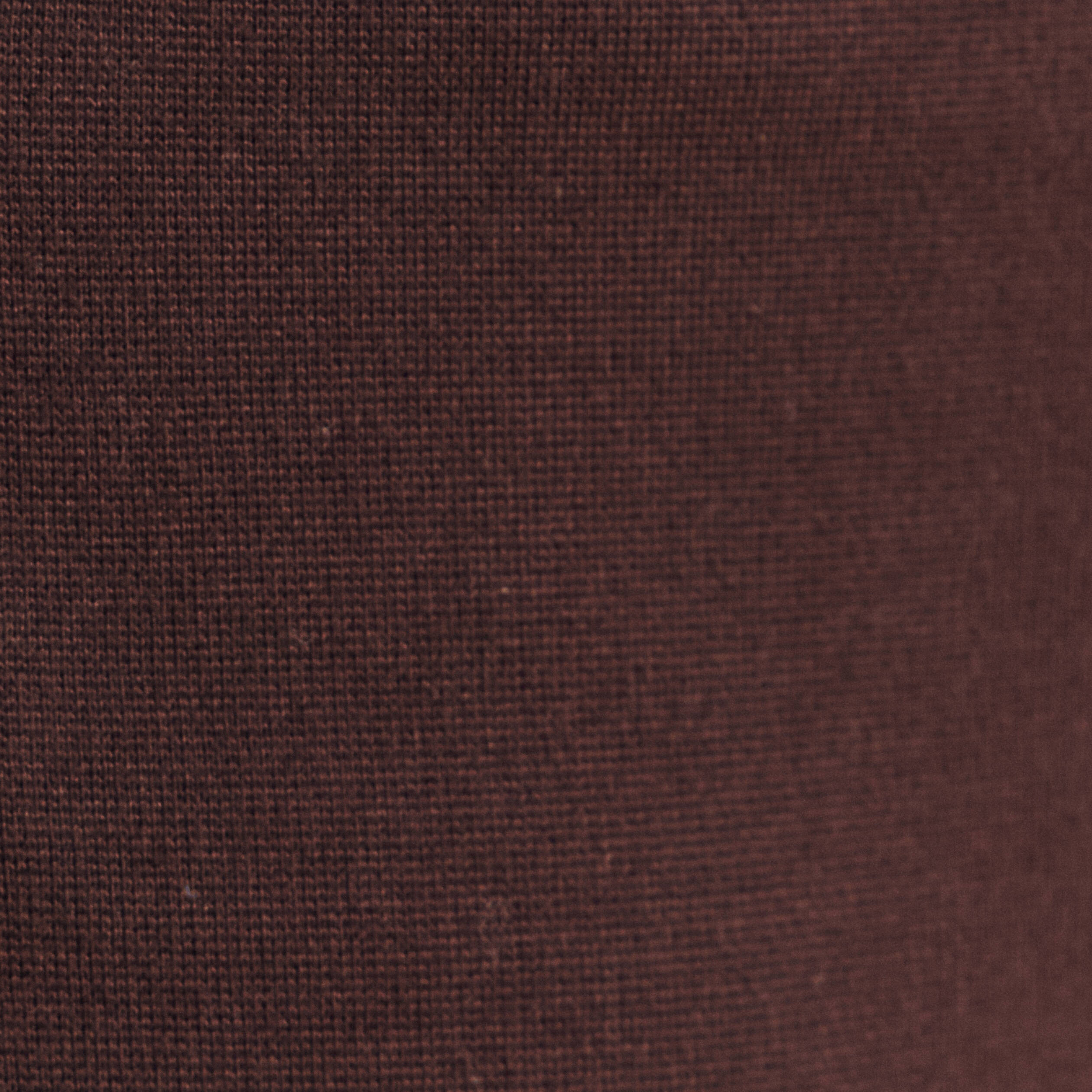 Legging 7/8&egrave;me taille bascul&eacute;e en maille marron fonc&eacute; femme