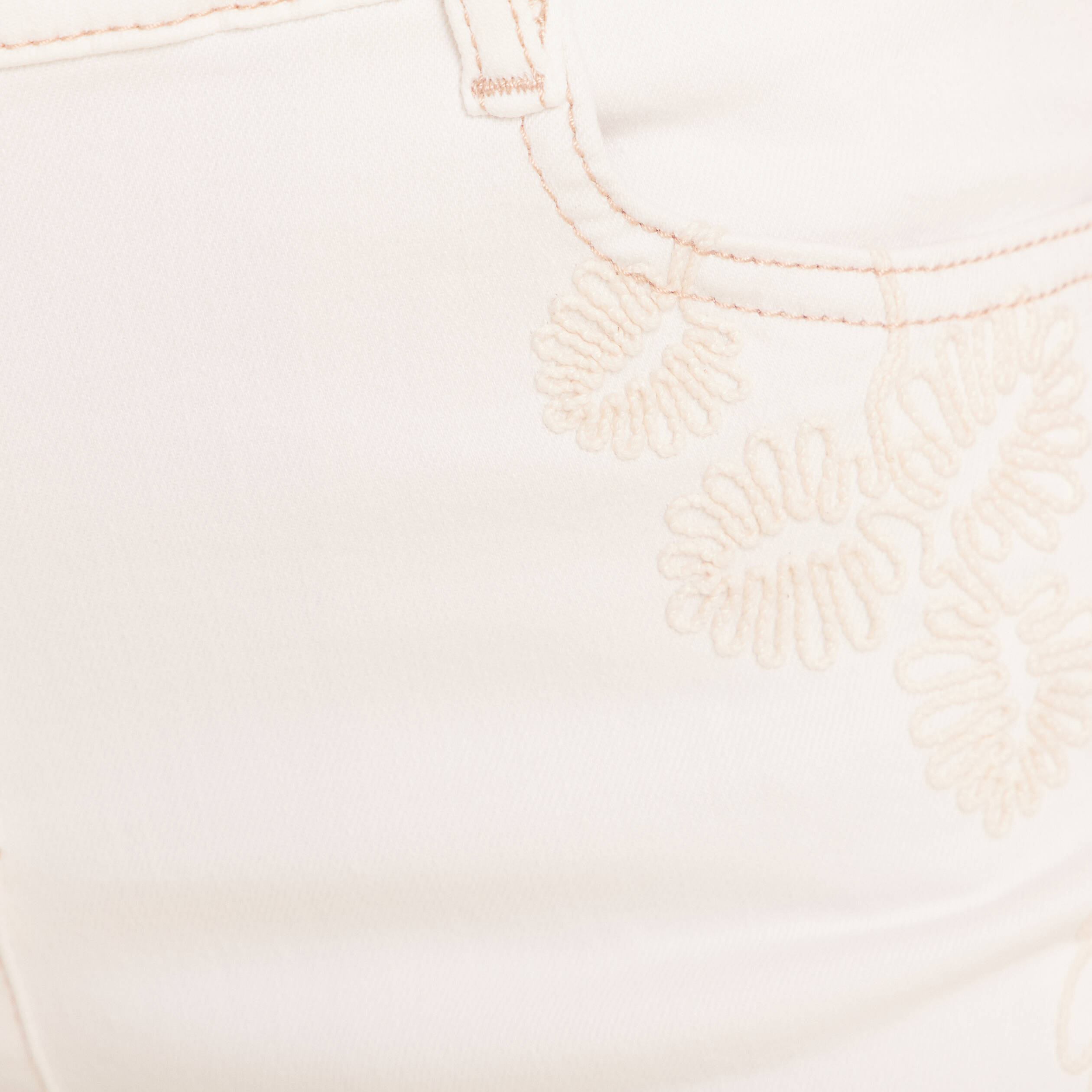 Jean magique L'Unique coupe bootcut blanc femme