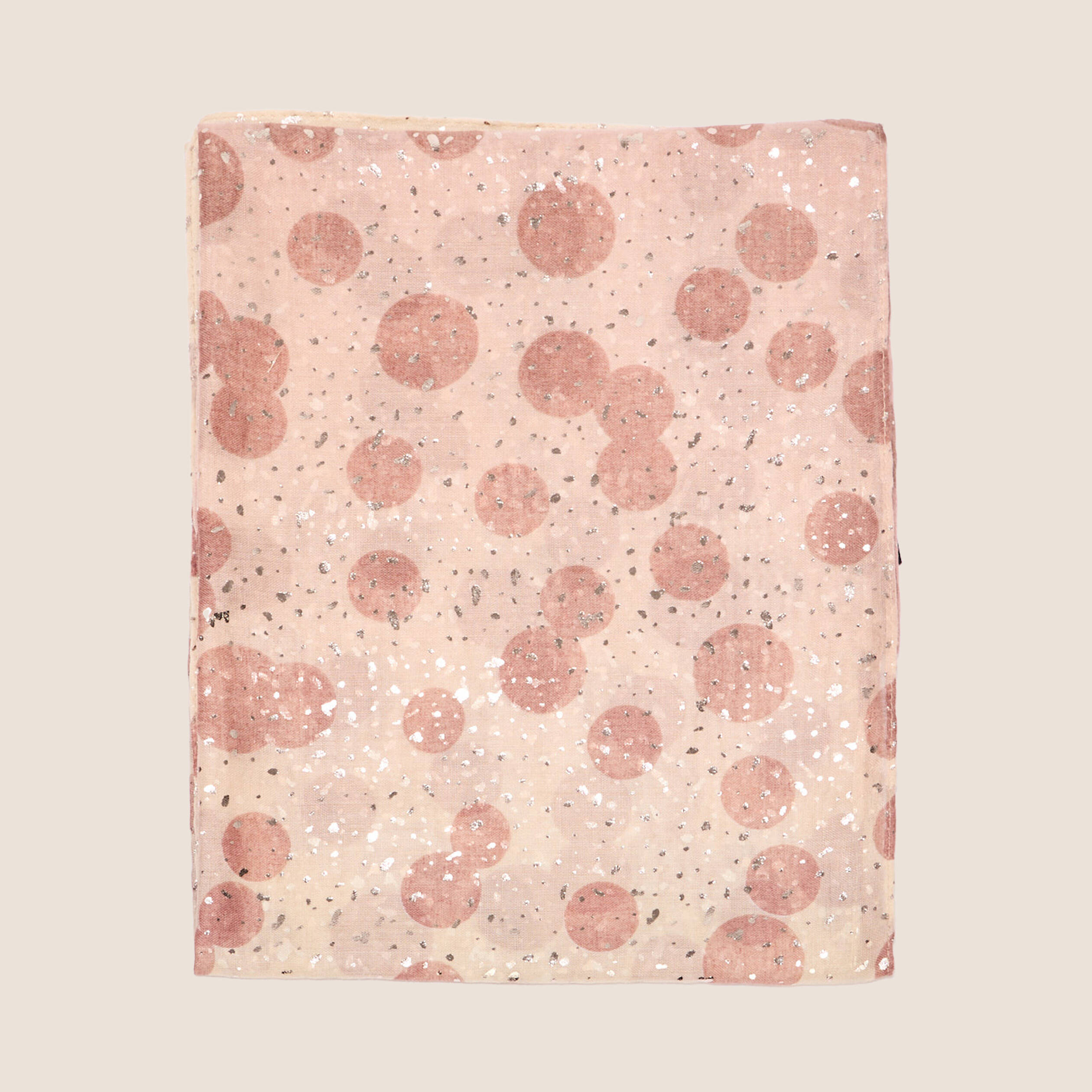 foulard vieux rose femme Foulard vieux rose femme