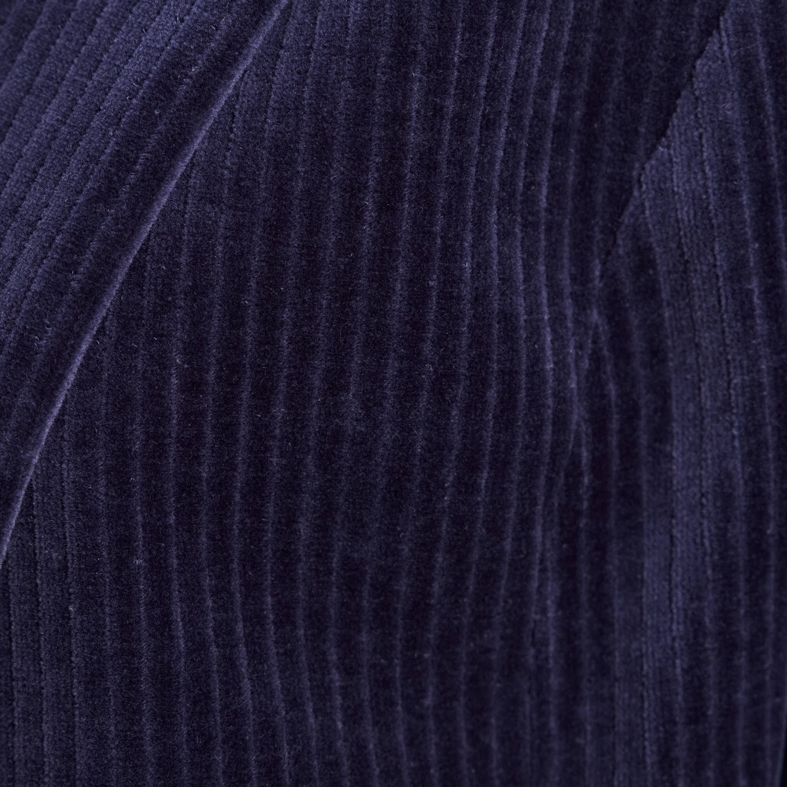 Veste tailleur velours bleu marine femme