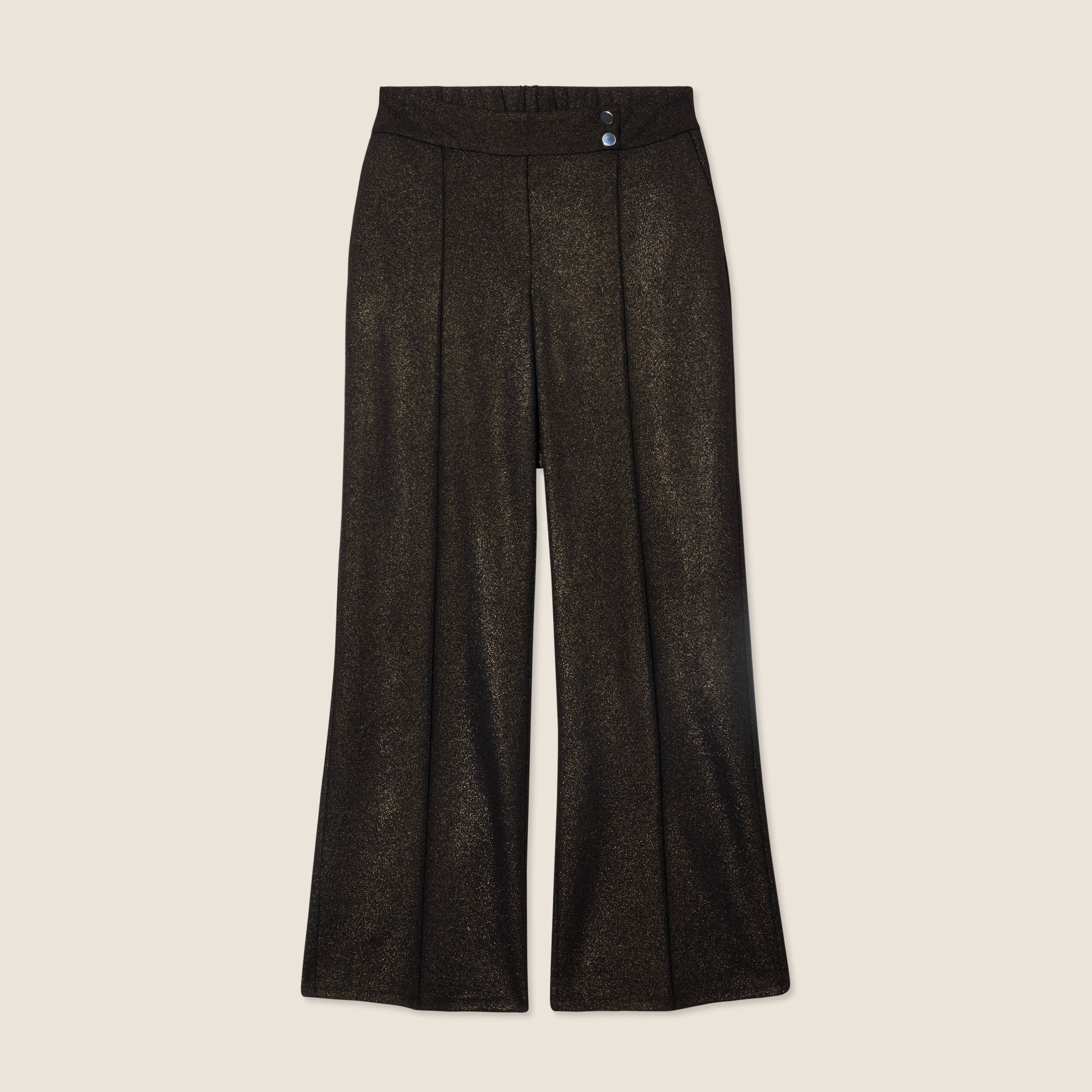 pantalon large paillettes noir femme Pantalon large paillettes noir femme