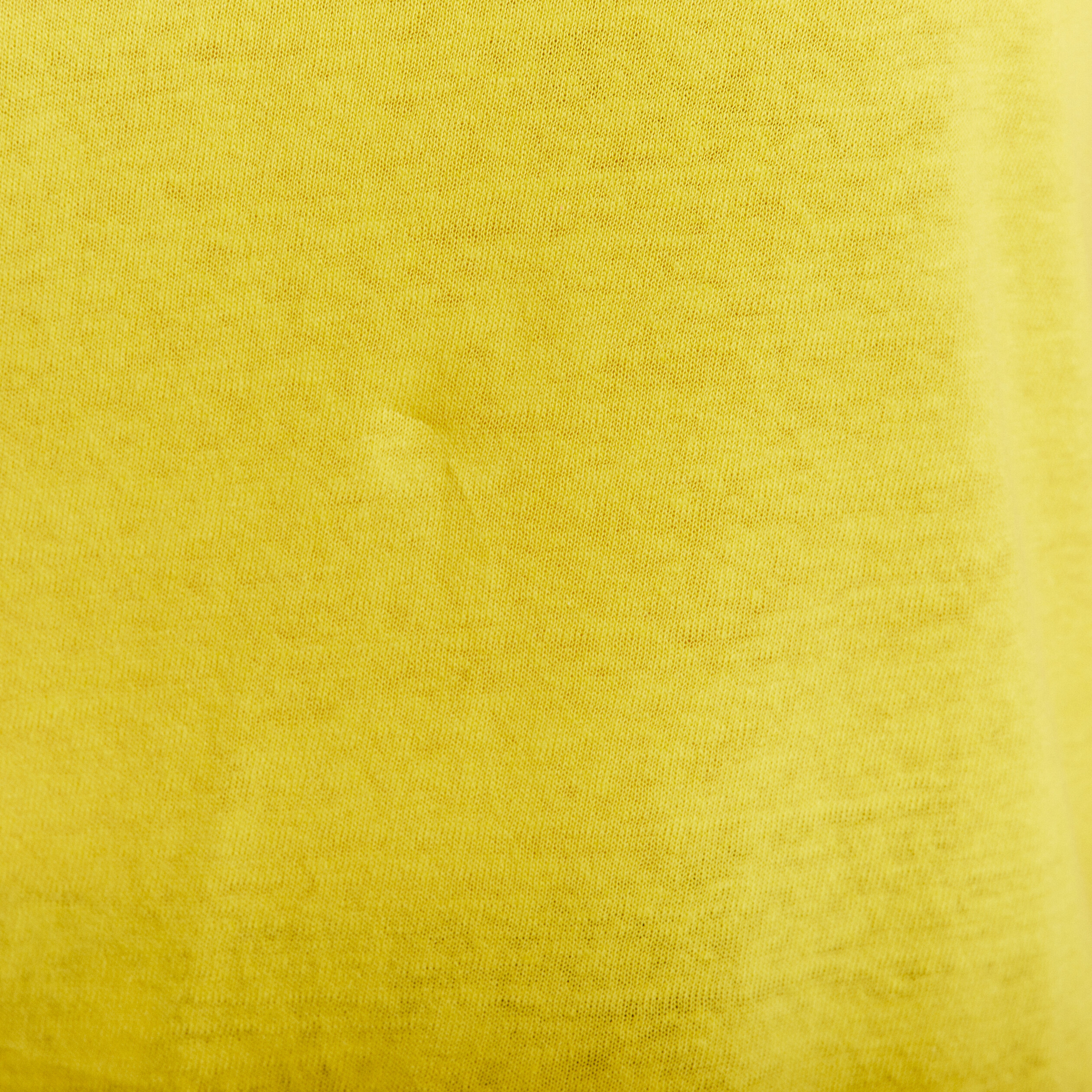 T-shirt manches courtes col en V vert anis femme