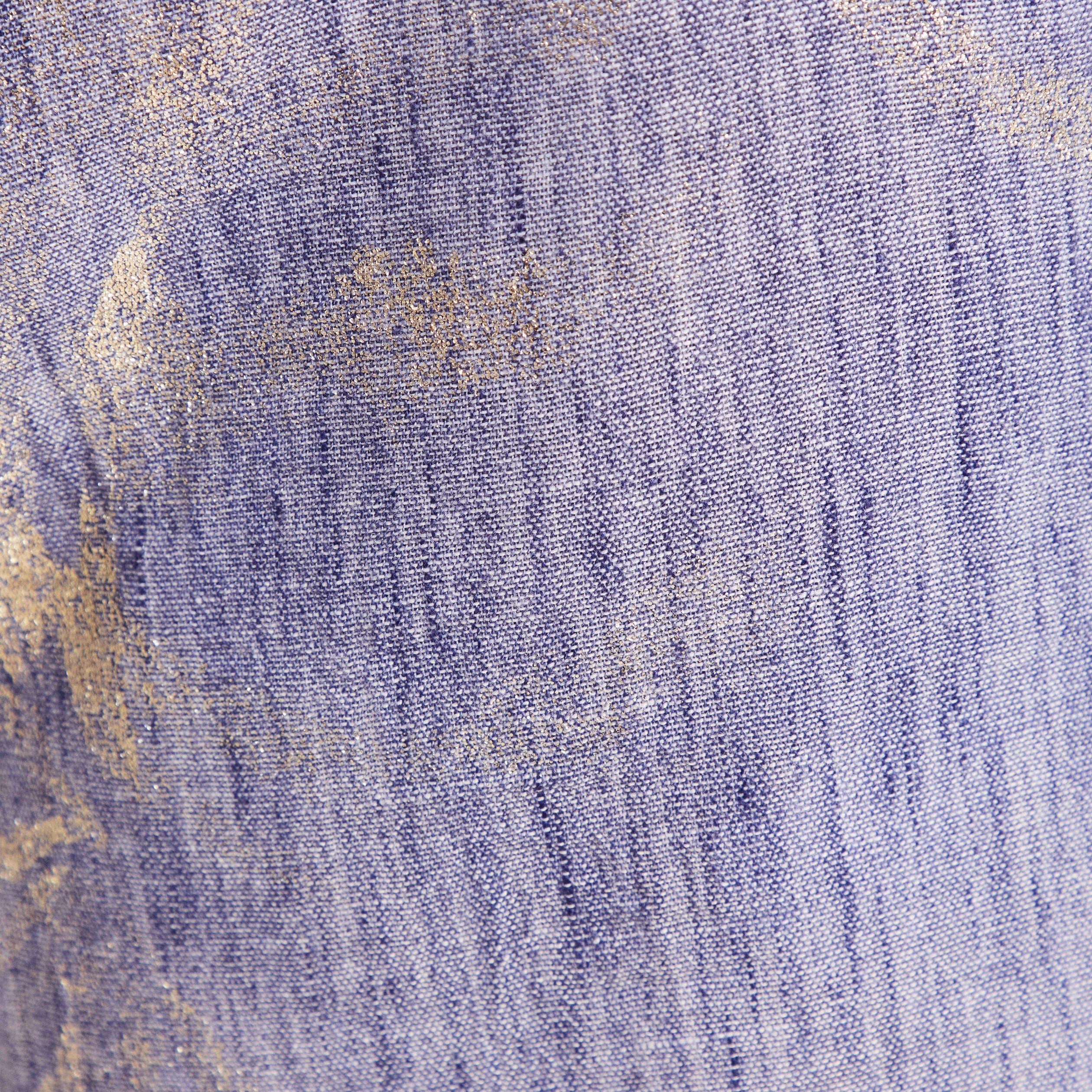 Short taille haute bleu lavande femme