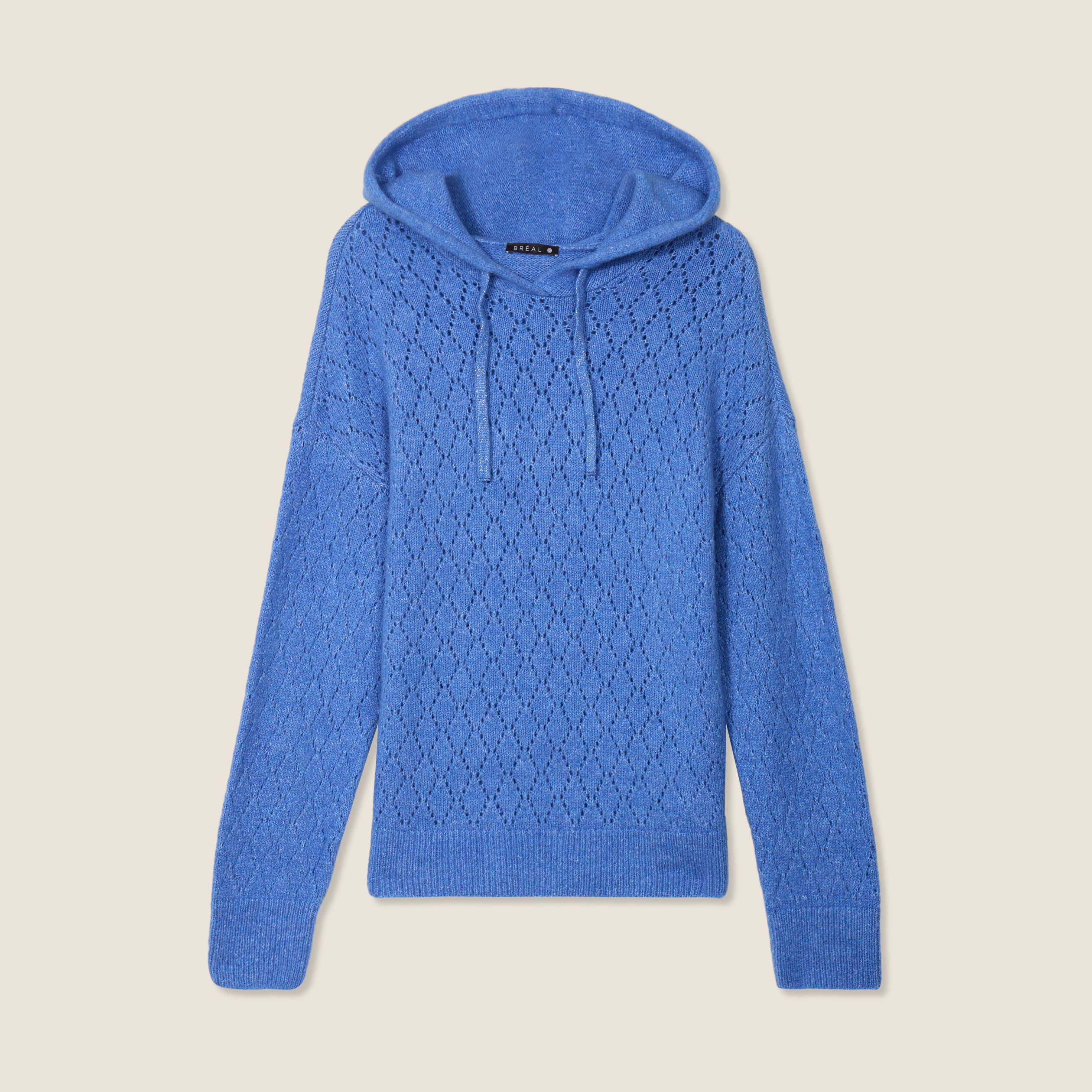 pull a capuche bleu violet femme Pull à capuche bleu violet femme