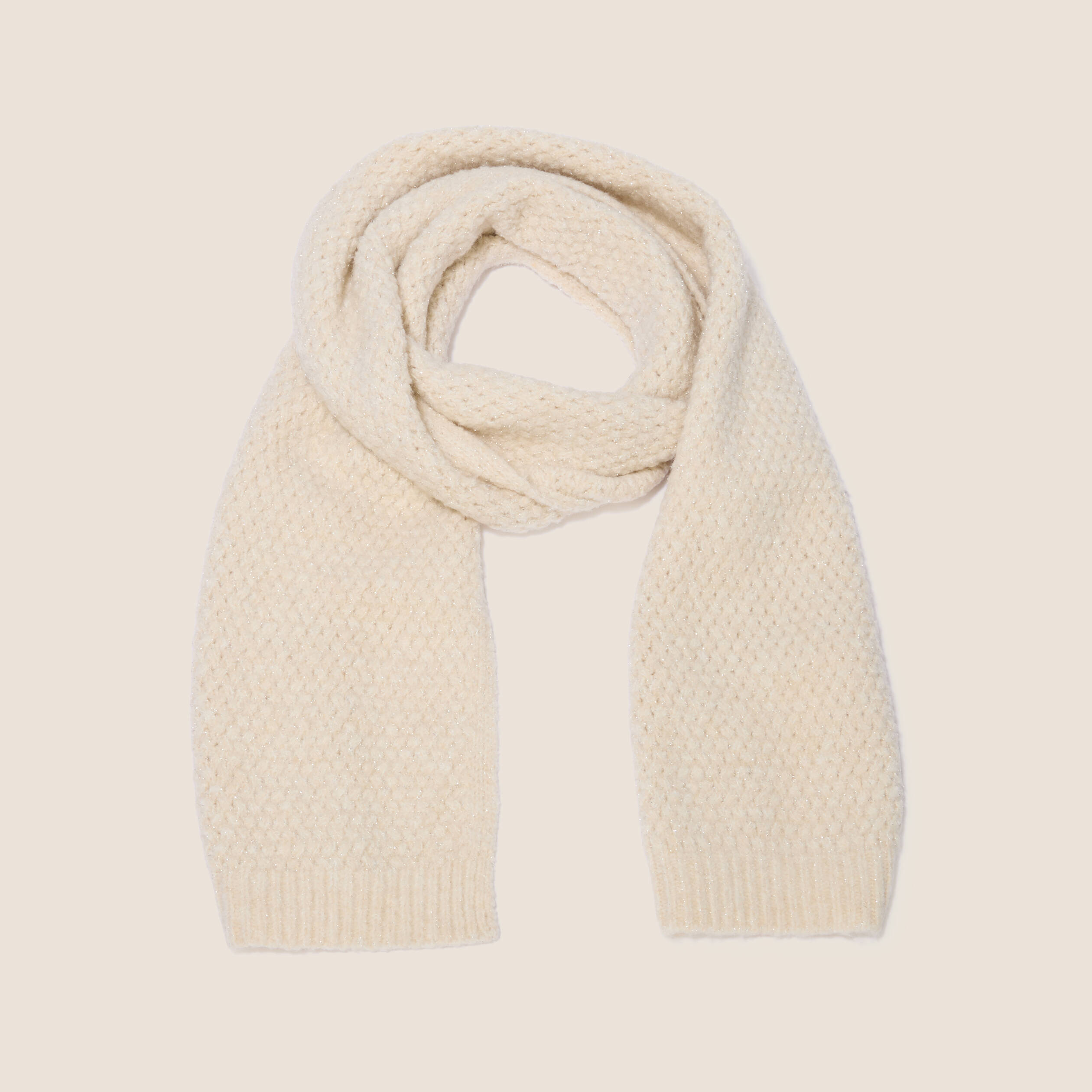 Coffret lot de 2 pi&egrave;ces beige femme
