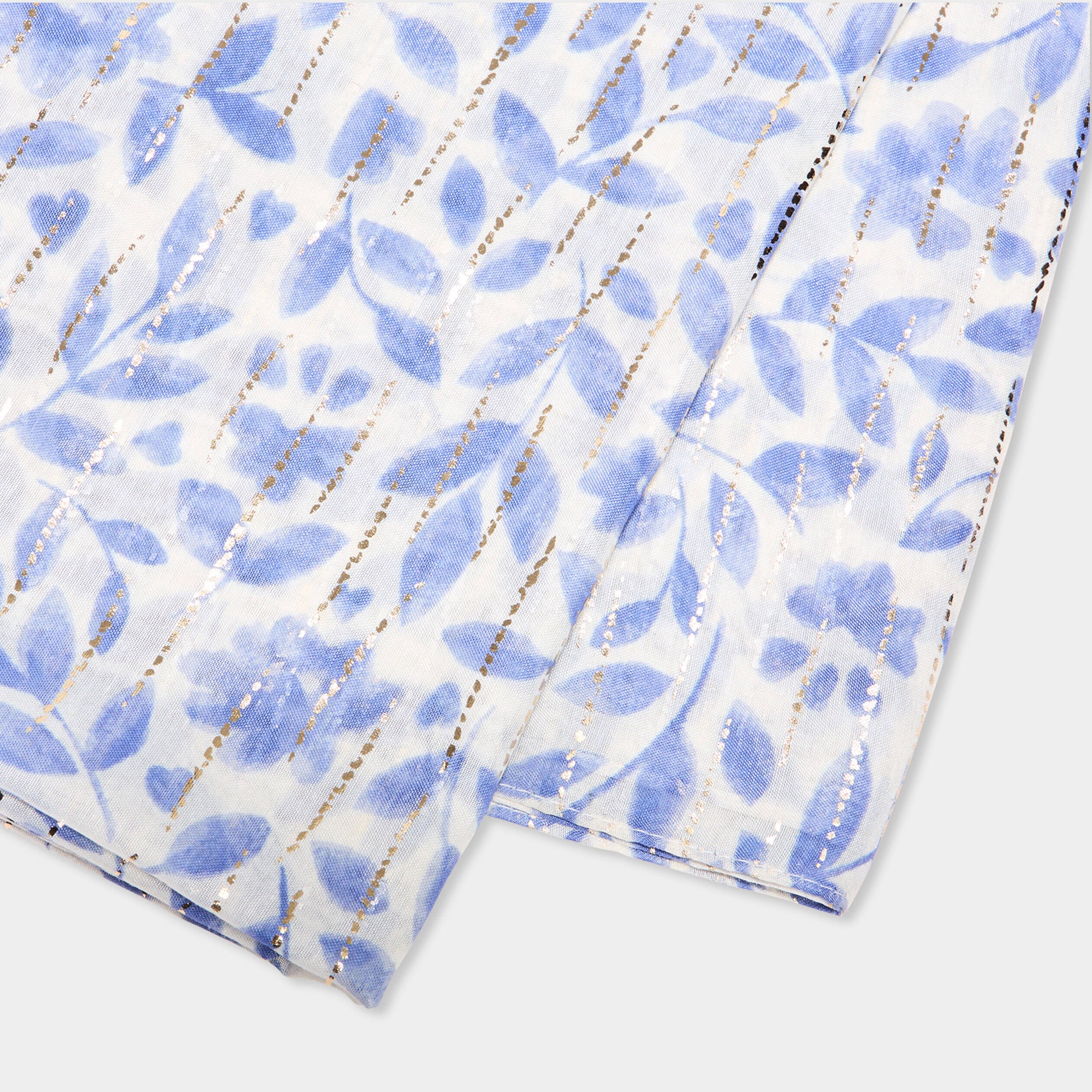foulard bleu ciel femme Foulard bleu ciel femme