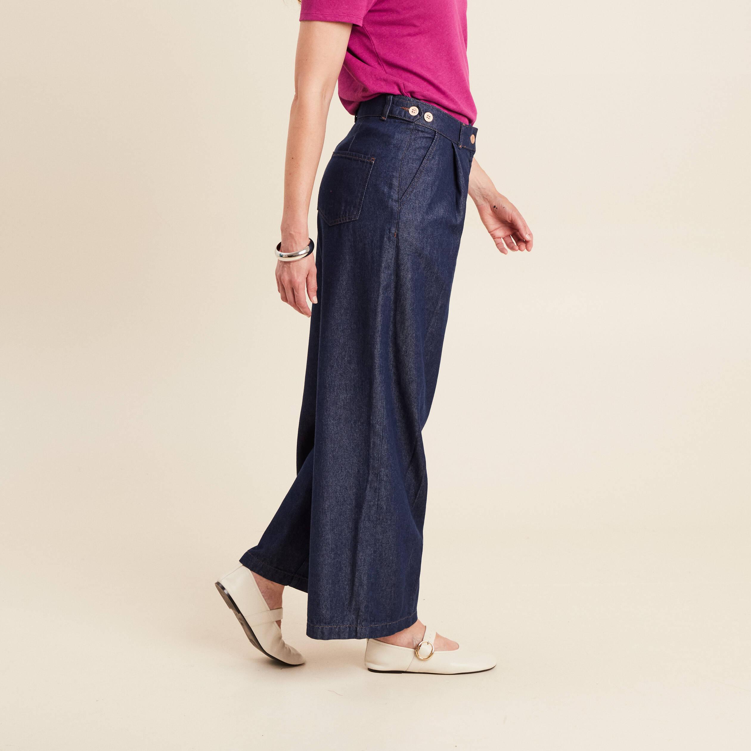 pantalon denim brut femme Pantalon denim brut femme