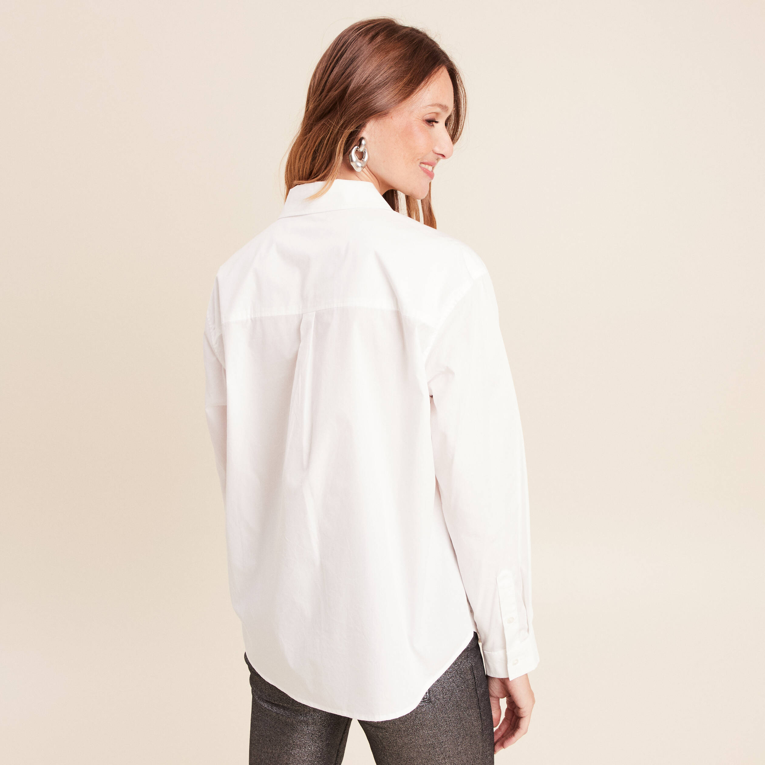 Chemise Femme Beacon Hill - Blanche - Manches Longues - Taille 38 - Équitation (spectacle)