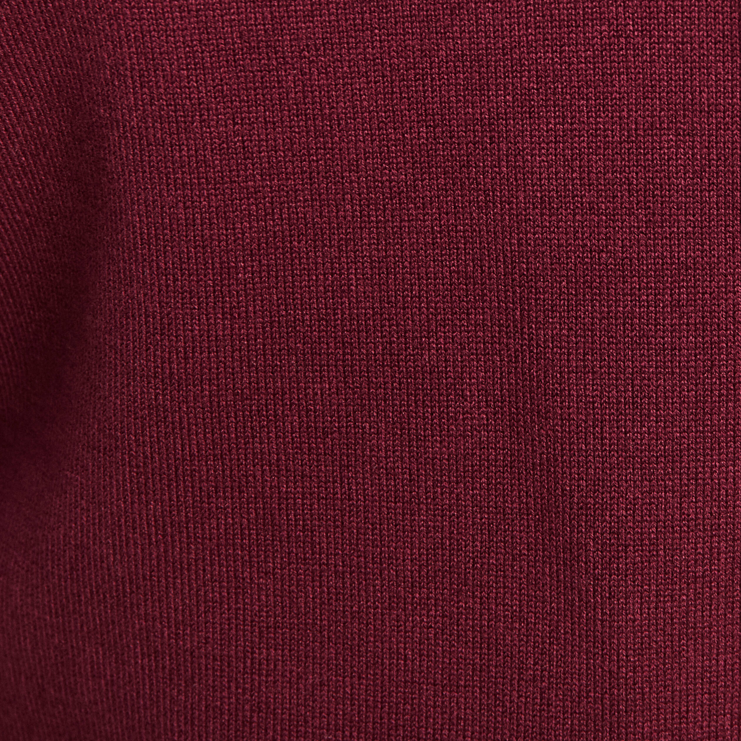 Pull manches longues bordeaux femme