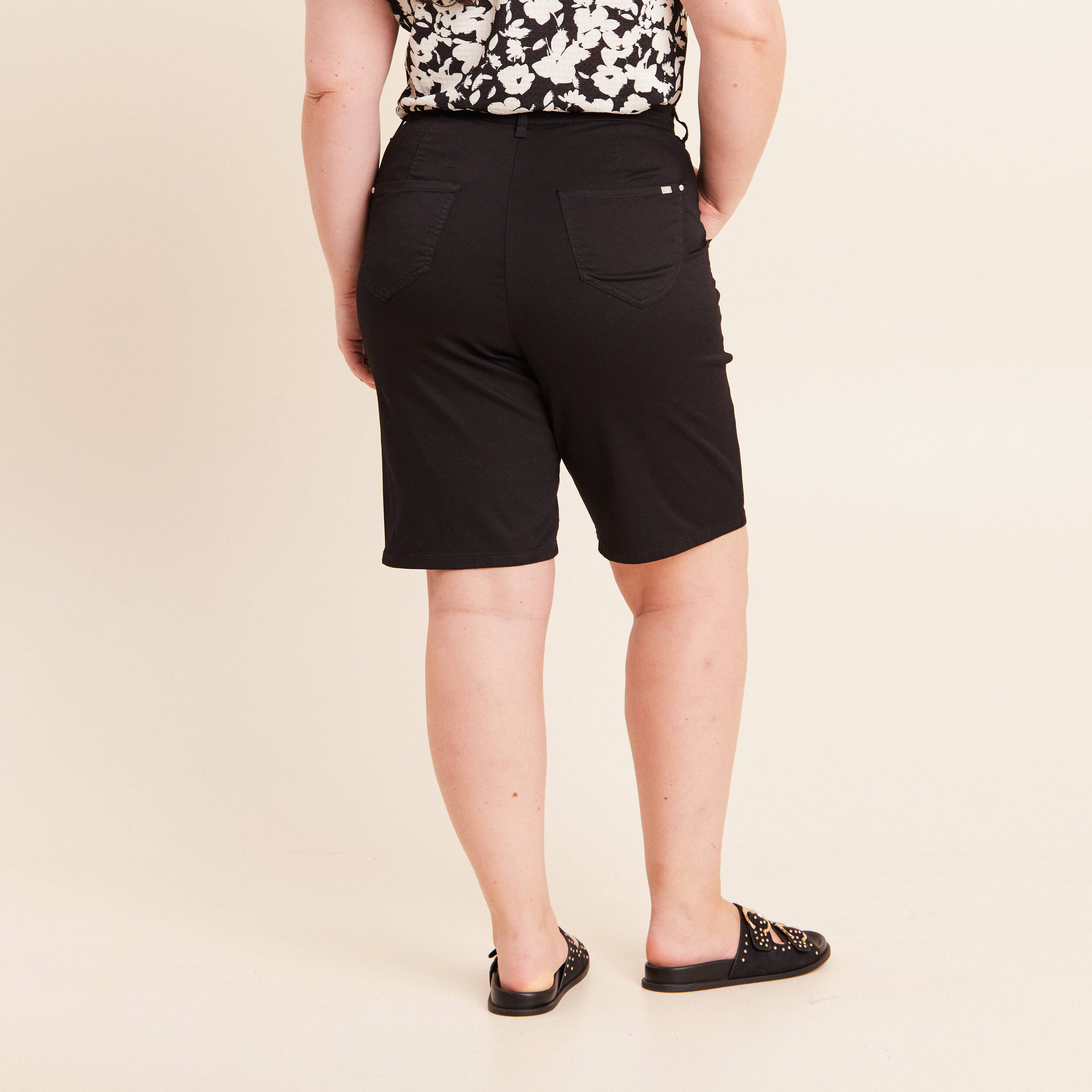 Pantalon magique le l&eacute;ger noir femme