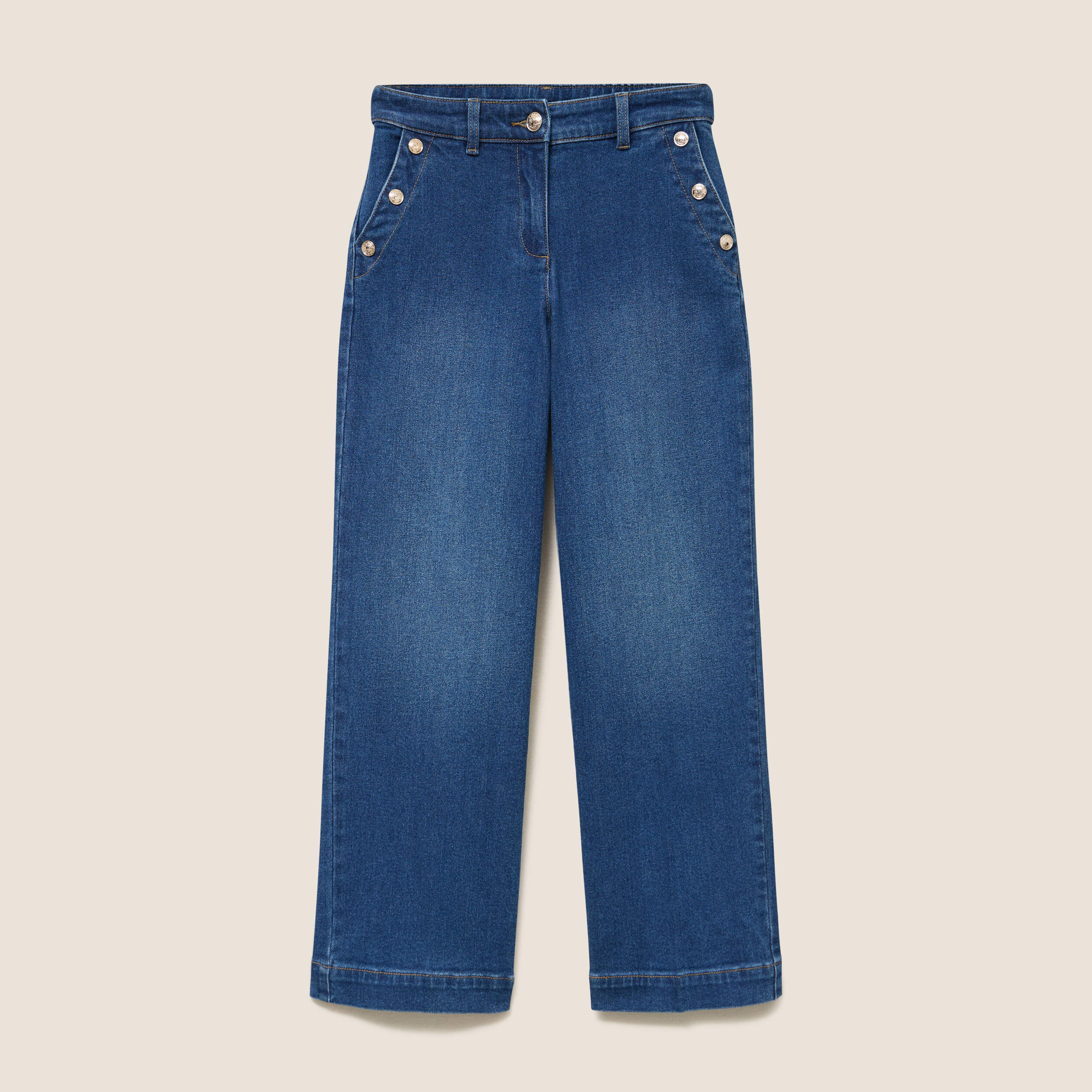 Jean denim stone femme