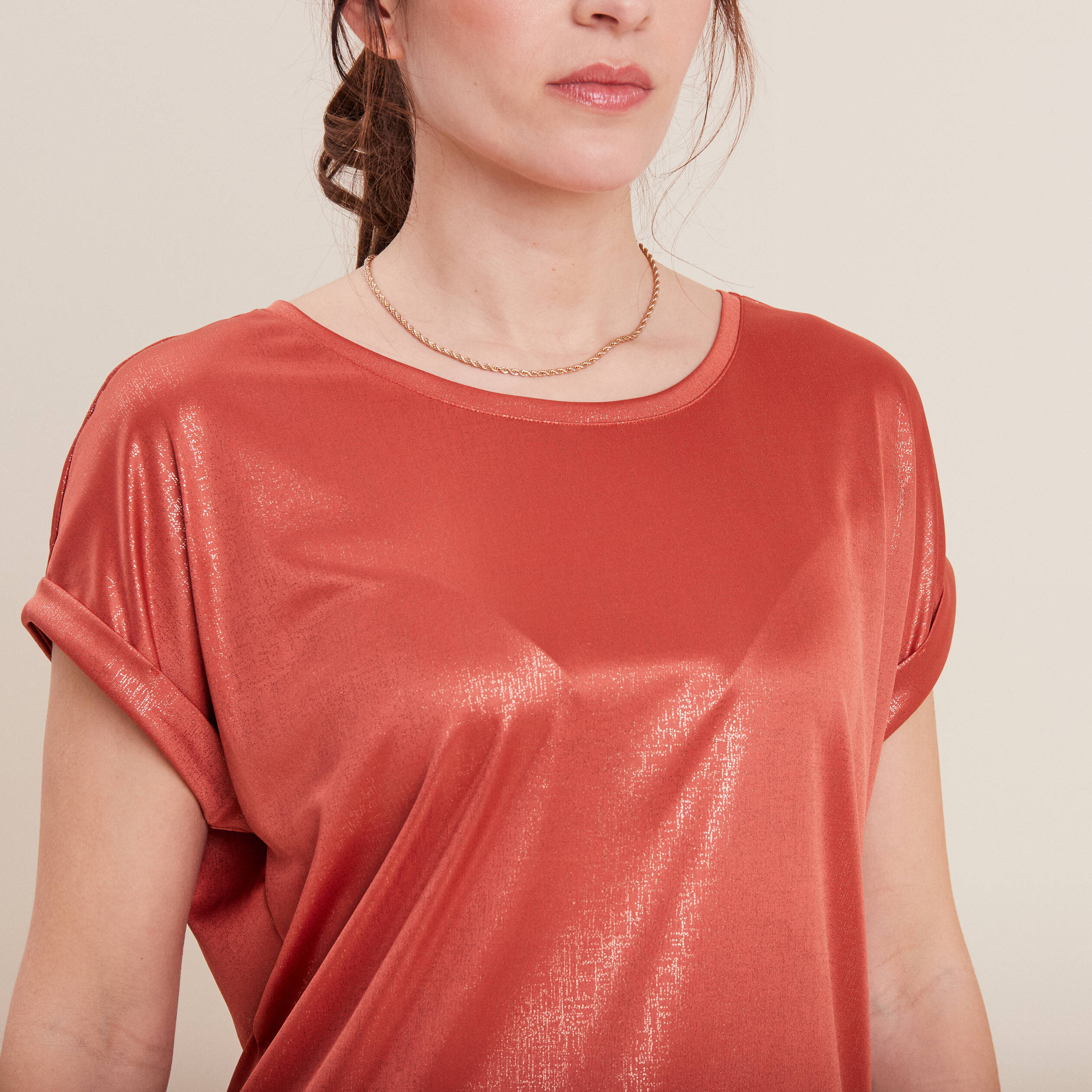T‑shirt Femme A New Day – Manches Longues – Rose – Taille L – Neuf Sans étiquettes
