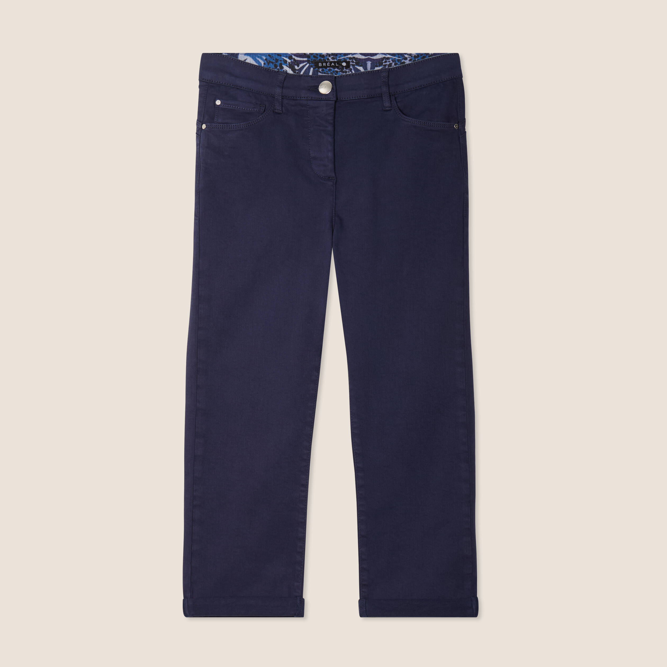 pantalon magique lunique bleu marine femme Pantalon magique l'unique bleu marine femme