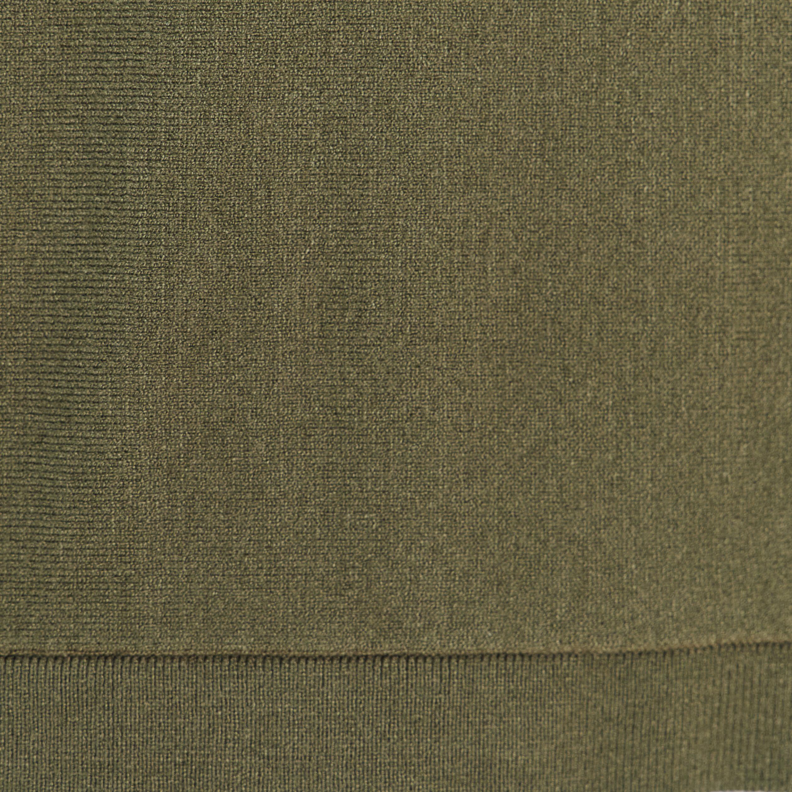 Pull bi-mati&egrave;re col bateau vert kaki femme
