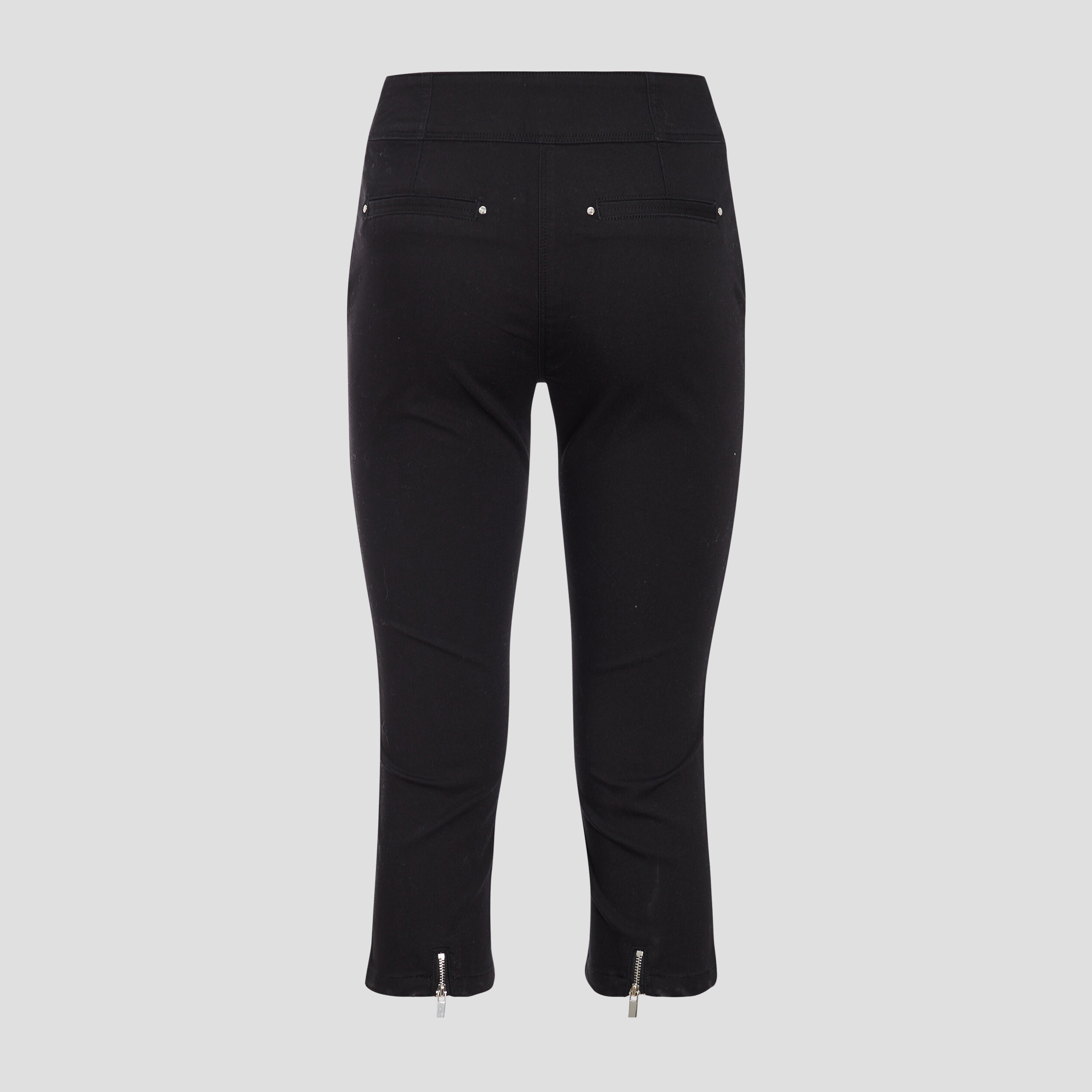pantacourt ajuste noir femme Pantacourt ajusté noir femme