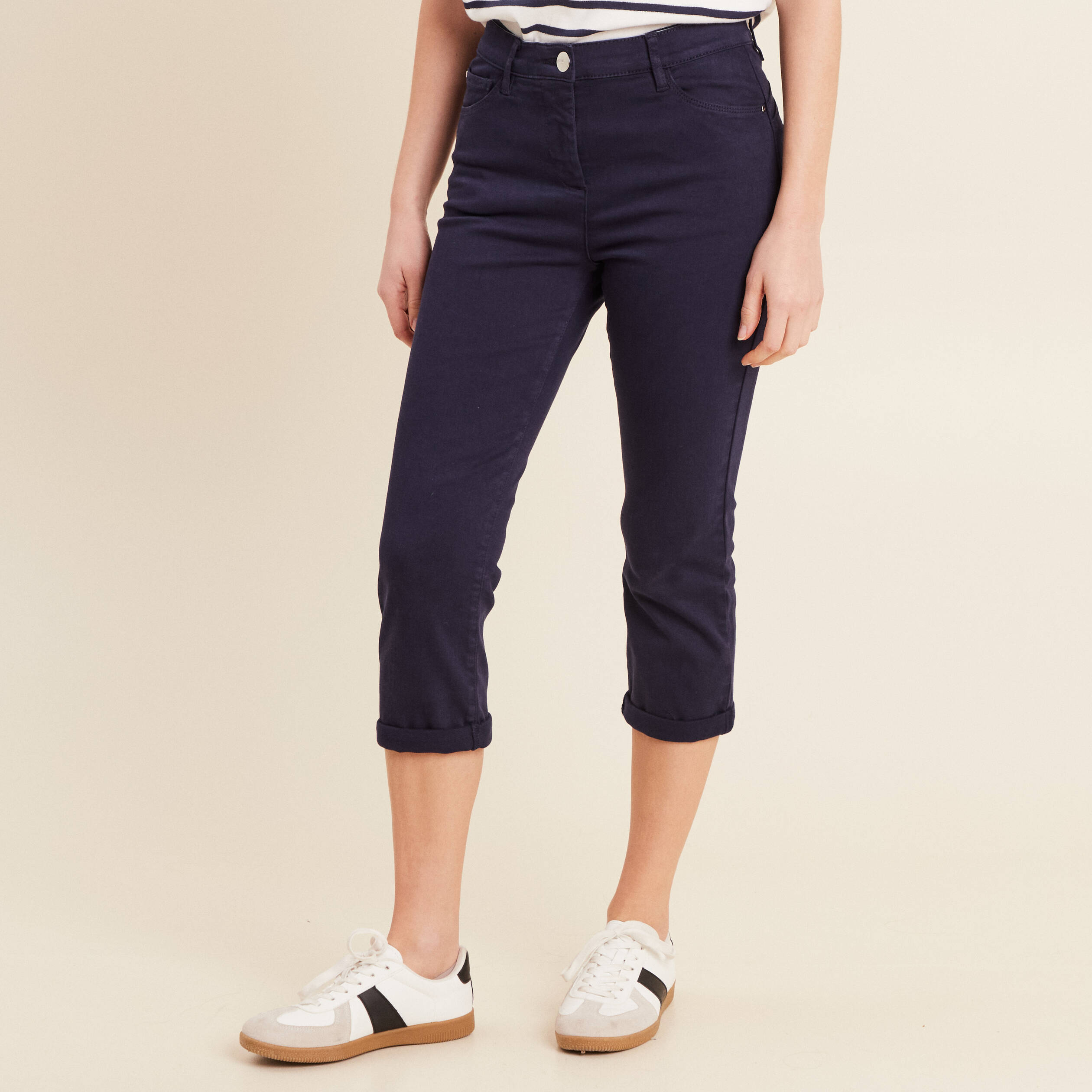 pantalon magique lunique bleu marine femme Pantalon magique l'unique bleu marine femme