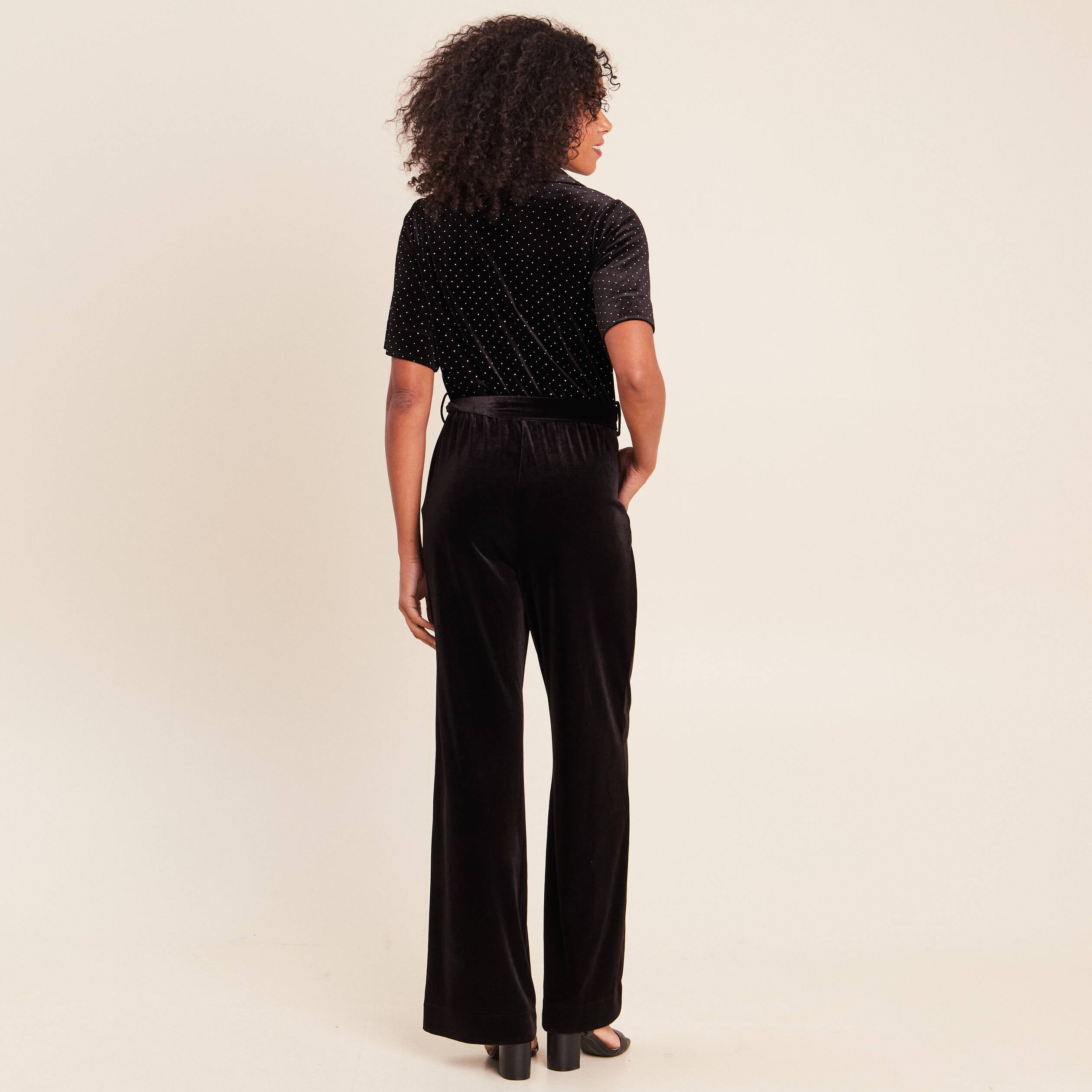 Combinaison noir femme