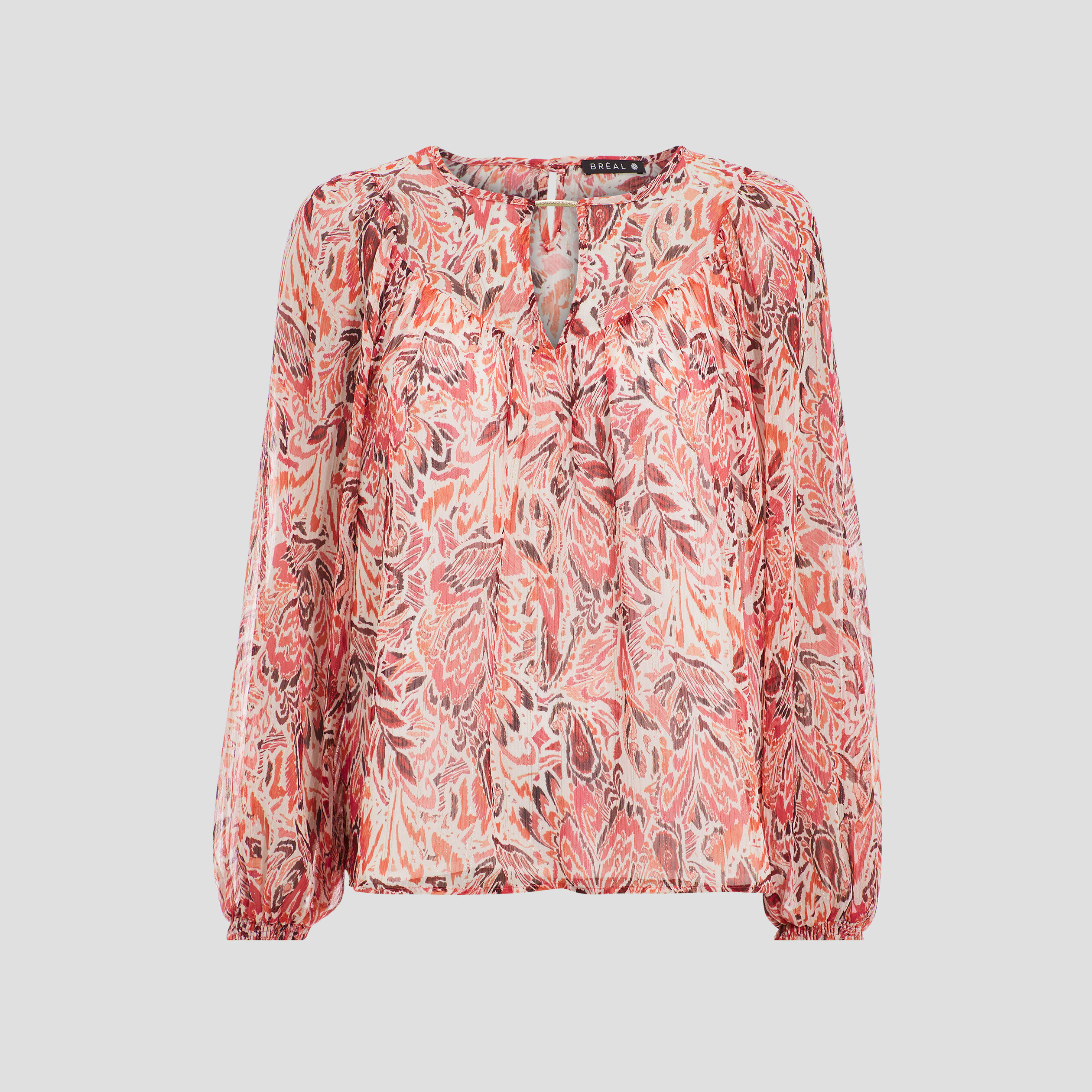blouse manches longues rose fushia femme Blouse manches longues rose fushia femme
