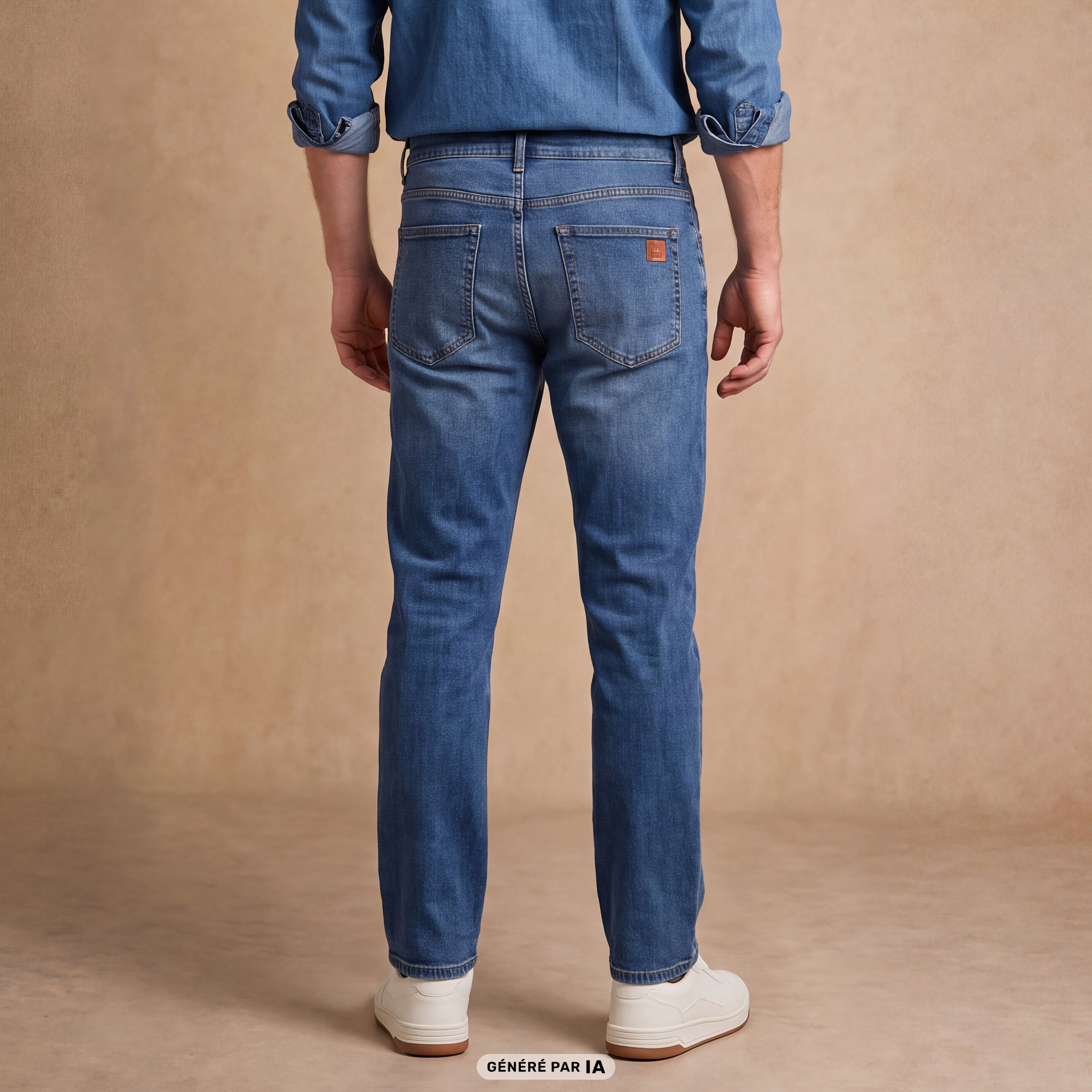 Pantalon Magique Monsieur L'Unique L30 denim stone homme