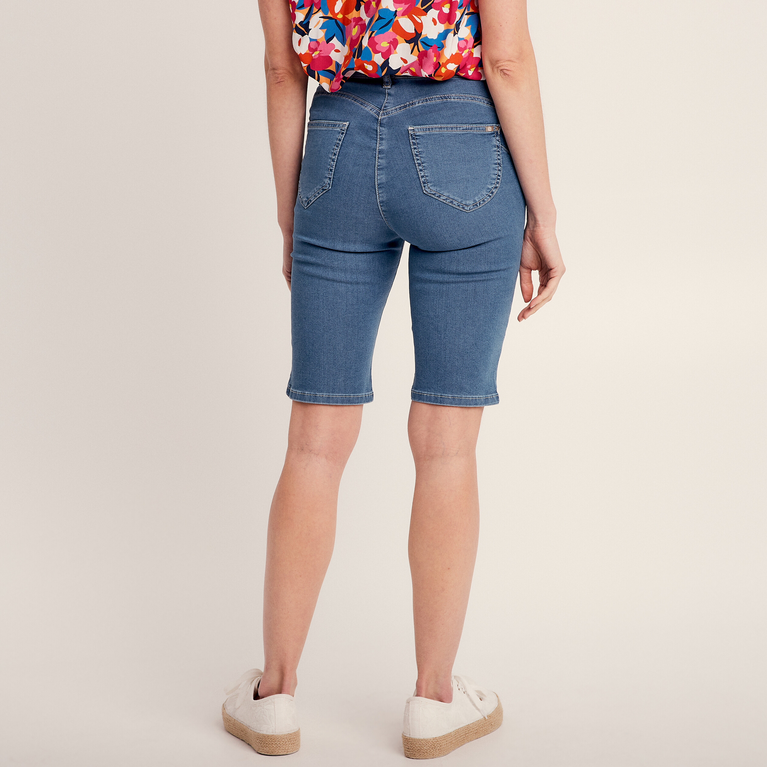 Bermuda Jean Femme Sixth Sense - Taille 38 - Occasion Très Bon État