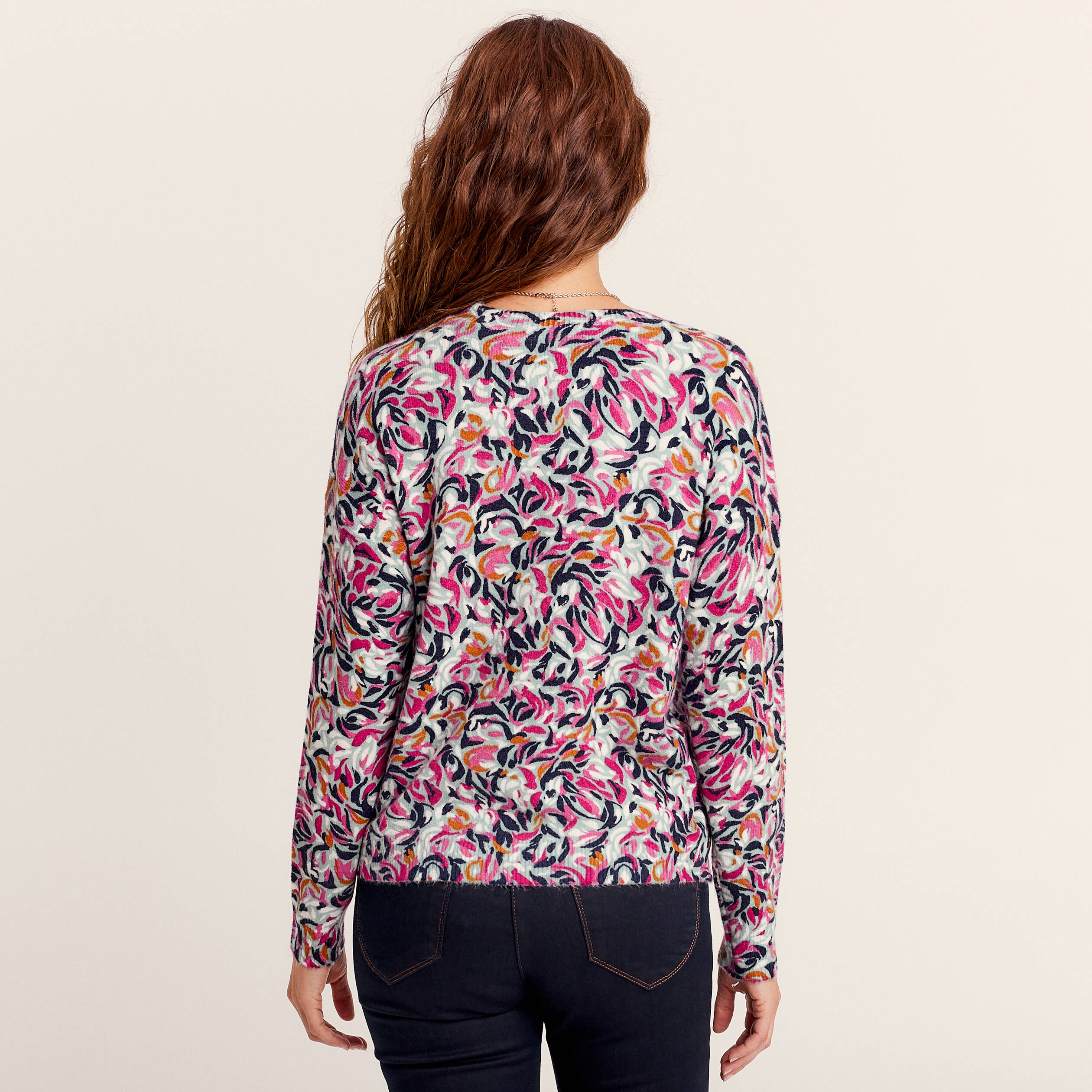 pull manches longues multicolore femme Pull manches longues multicolore femme