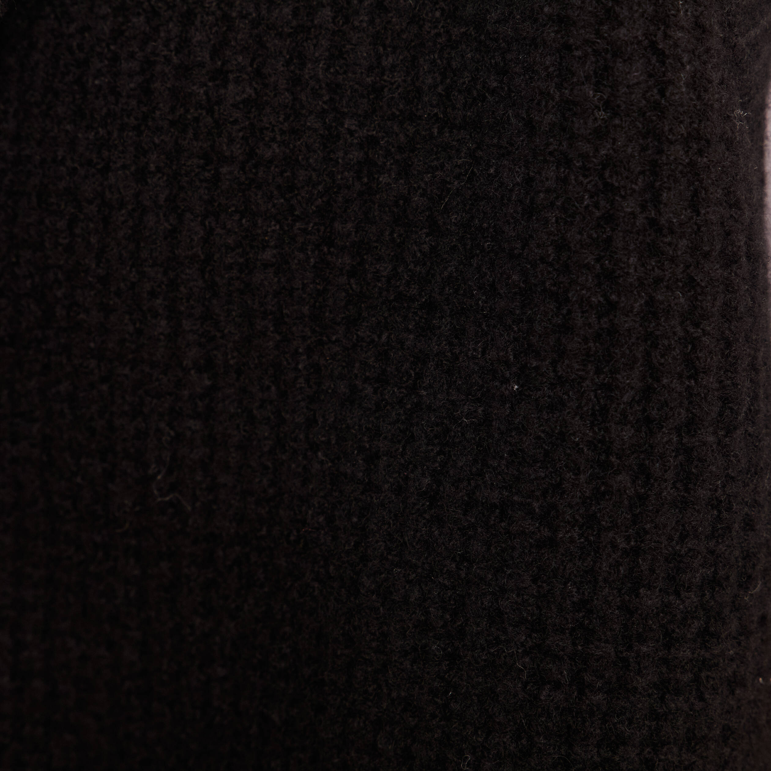 Veste sans manches &agrave; capuche noir femme