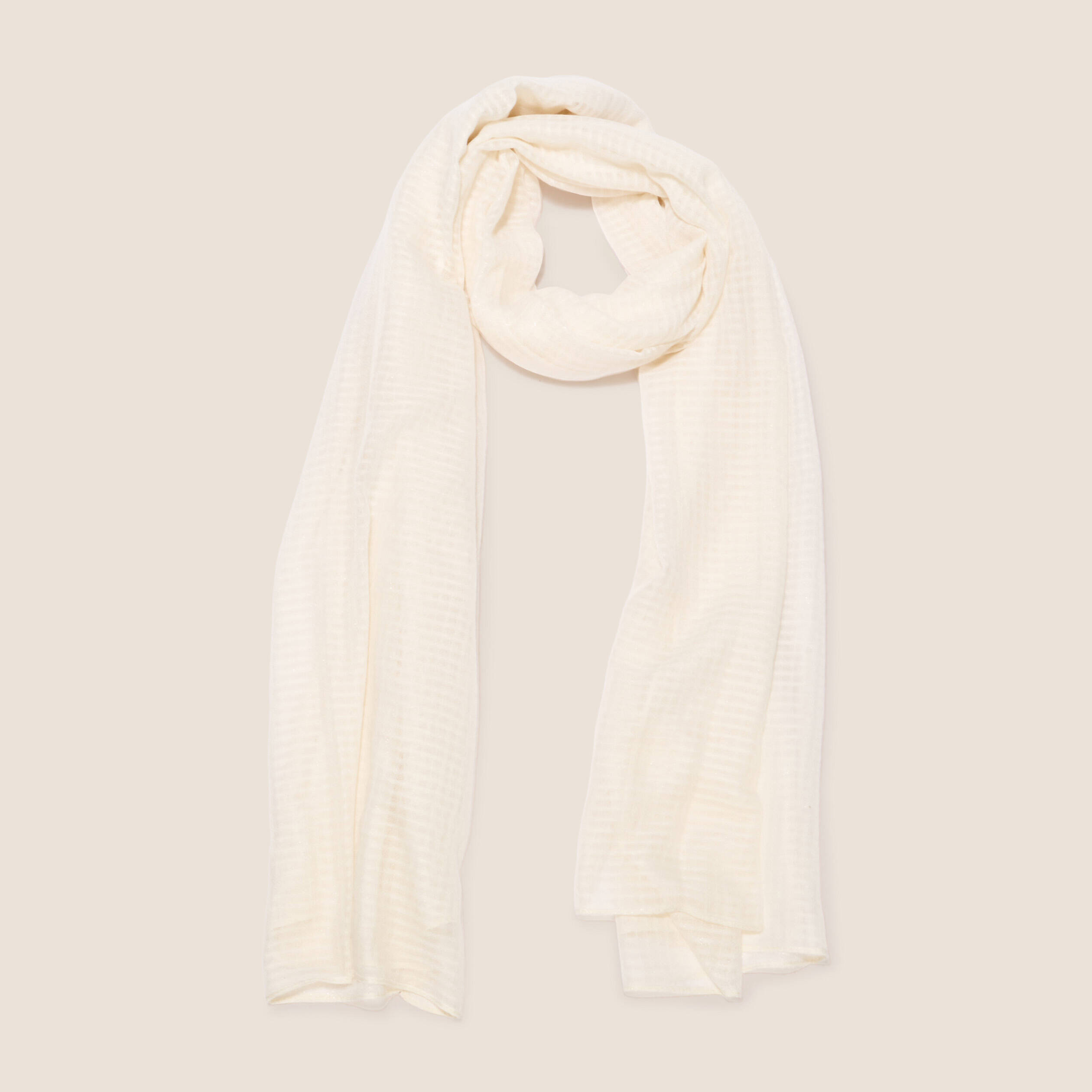 foulard ecru femme Foulard ecru femme