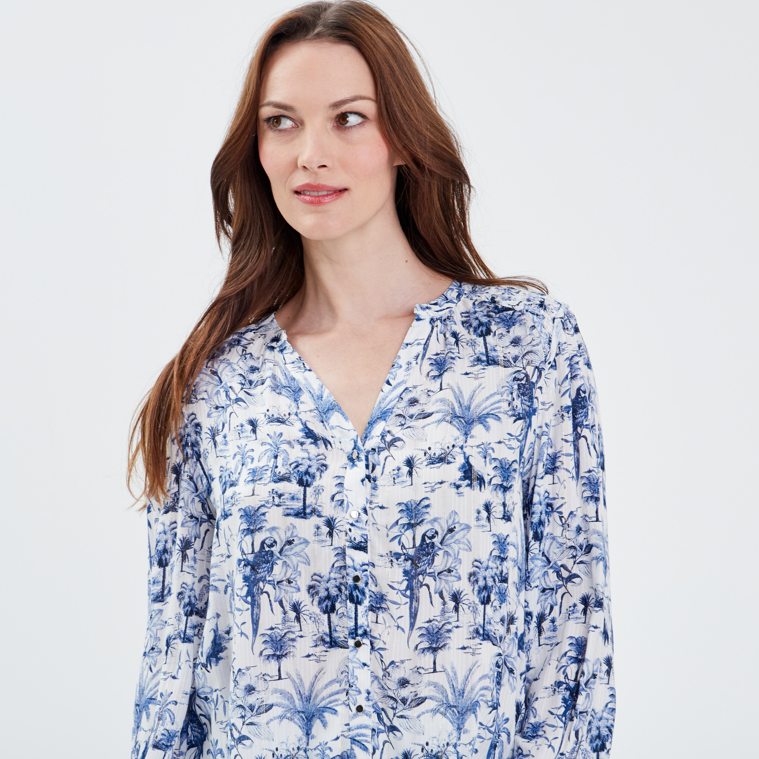 chemise manches longues blanc femme Chemise manches longues blanc femme