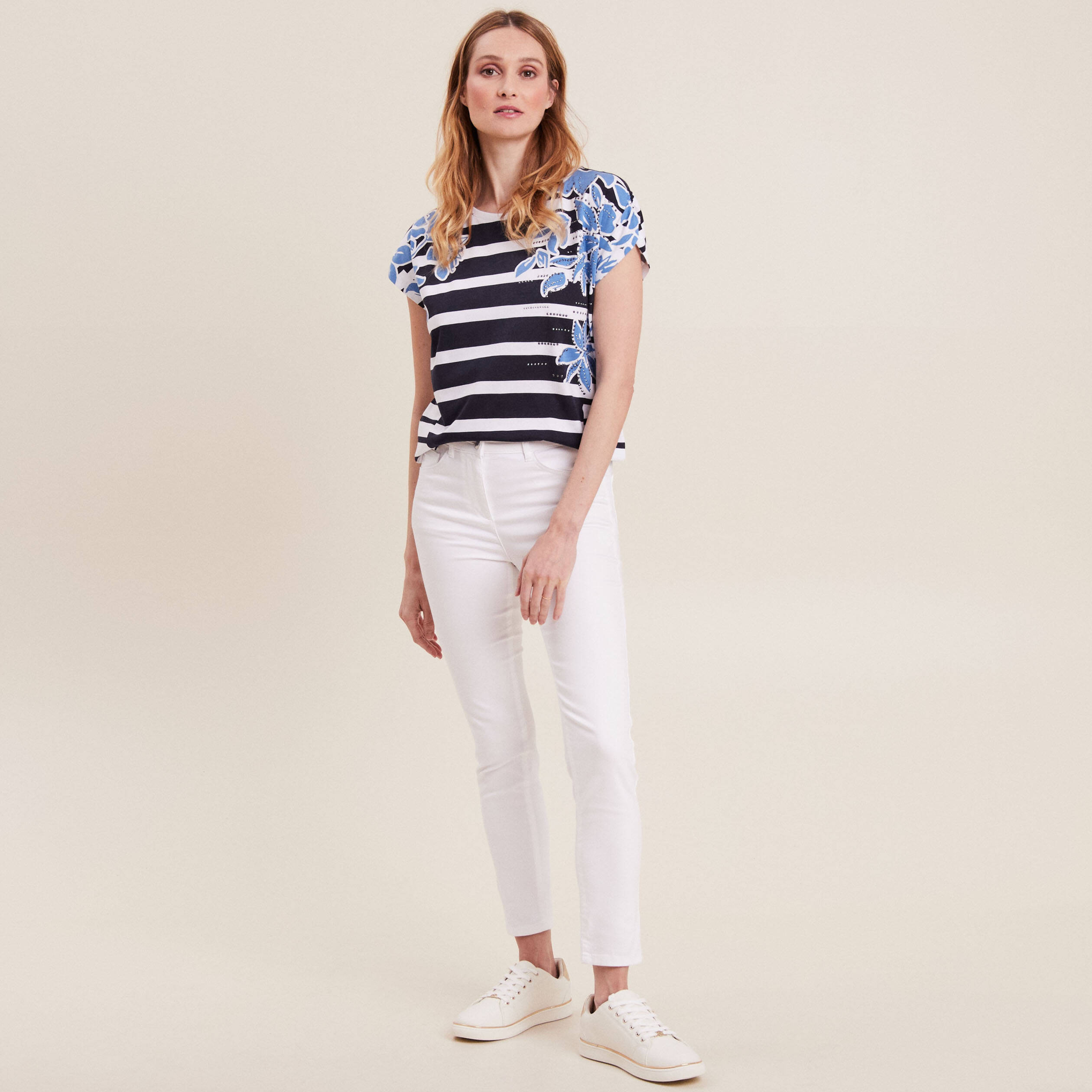 Haut Femme J.CREW En Soie 100% - Sans Manches, Strass, Bleu Marine, Taille 2, Neuf Avec étiquettes