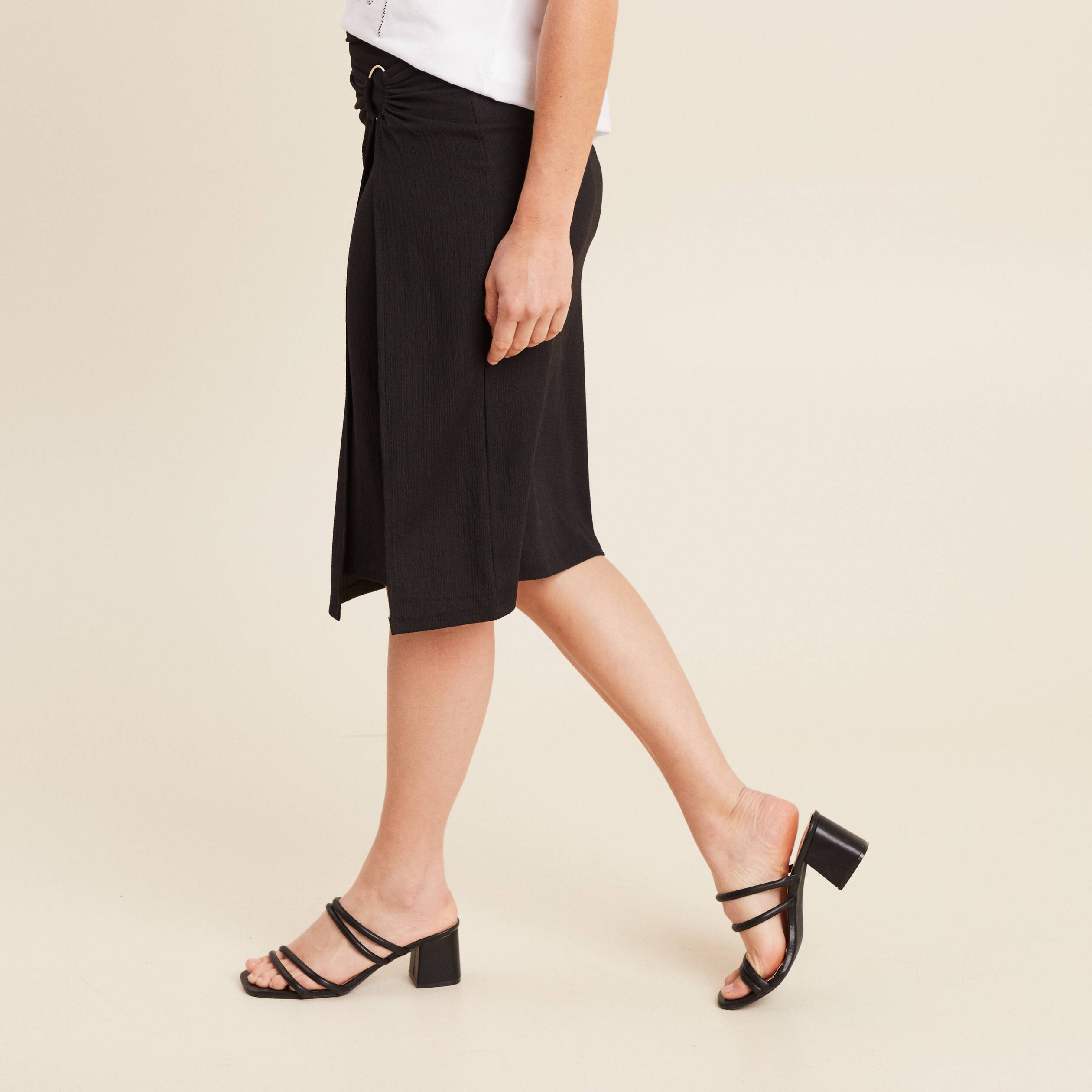 Jupe Crayon Marks And Spencer – Noire, Longueur Genou, Femme Taille 22 (occasion)