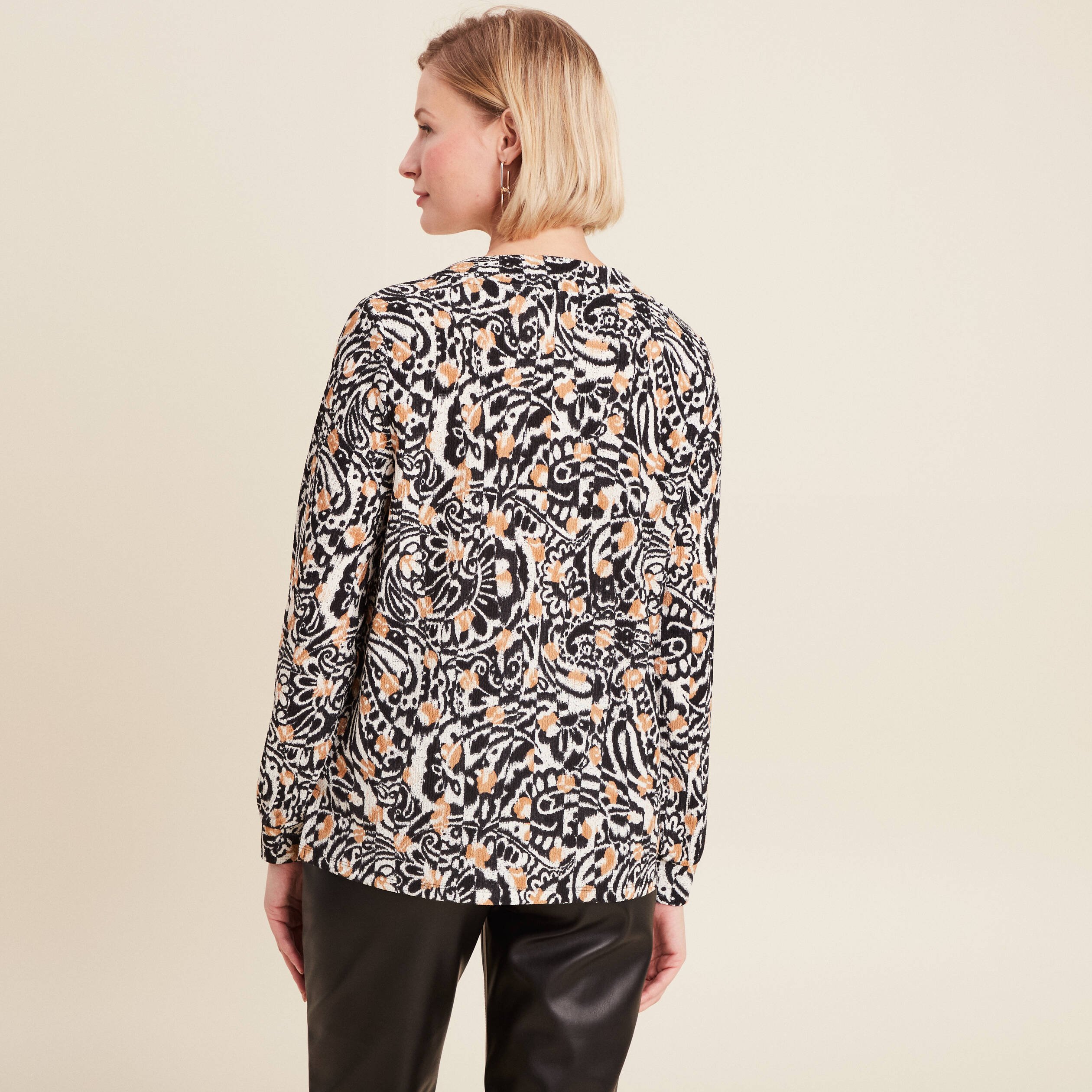 blouse manches longues camel femme Blouse manches longues camel femme