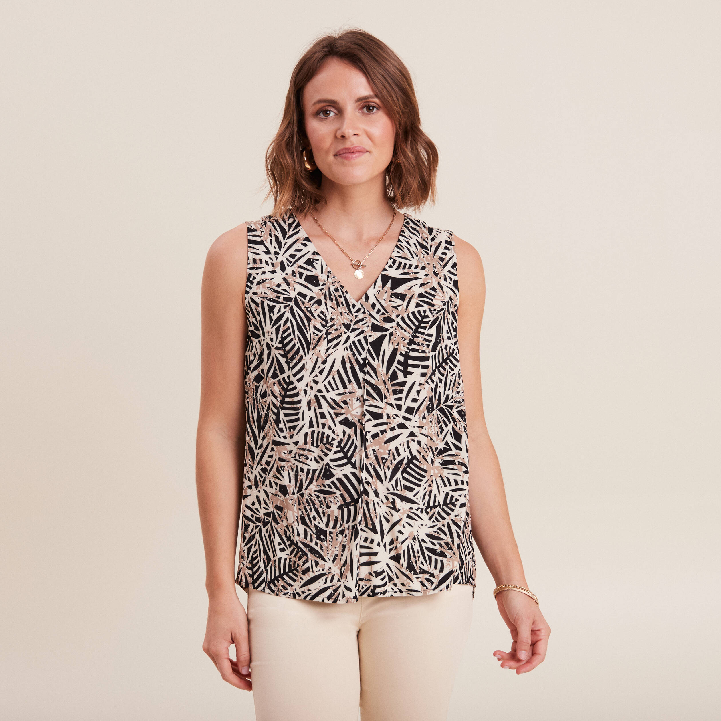 blouse sans manches noir femme Blouse sans manches noir femme